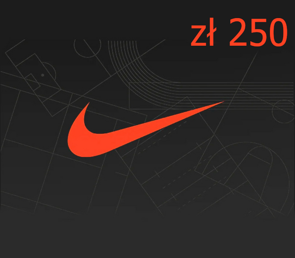 Nike 250 PLN Gift Card PL