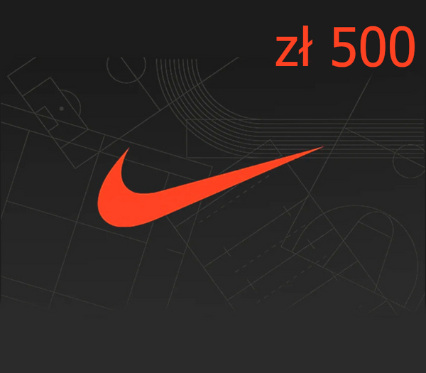 Nike 500 PLN Gift Card PL