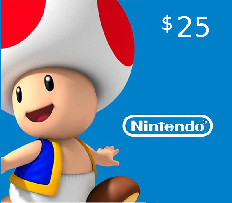 Nintendo eShop Prepaid Card $25