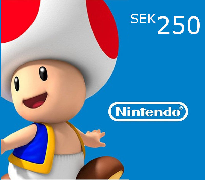 Nintendo eShop Prepaid Card SEK 250 Key SE