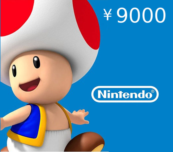 Nintendo eShop Prepaid Card ¥9000 JP