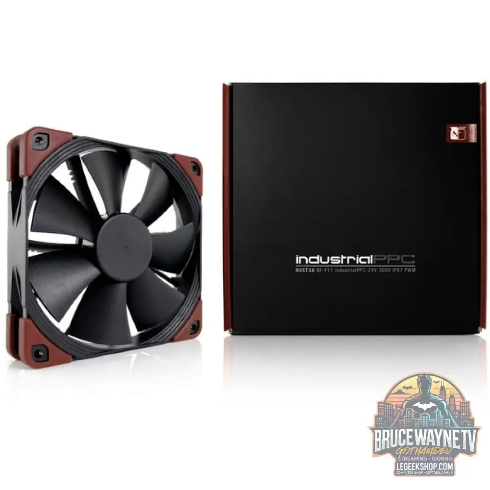 Noctua NF-F12 industrialPPC-24V-3000 SP IP67 PWM, Gehäuselüfter - Noctua - vue 4