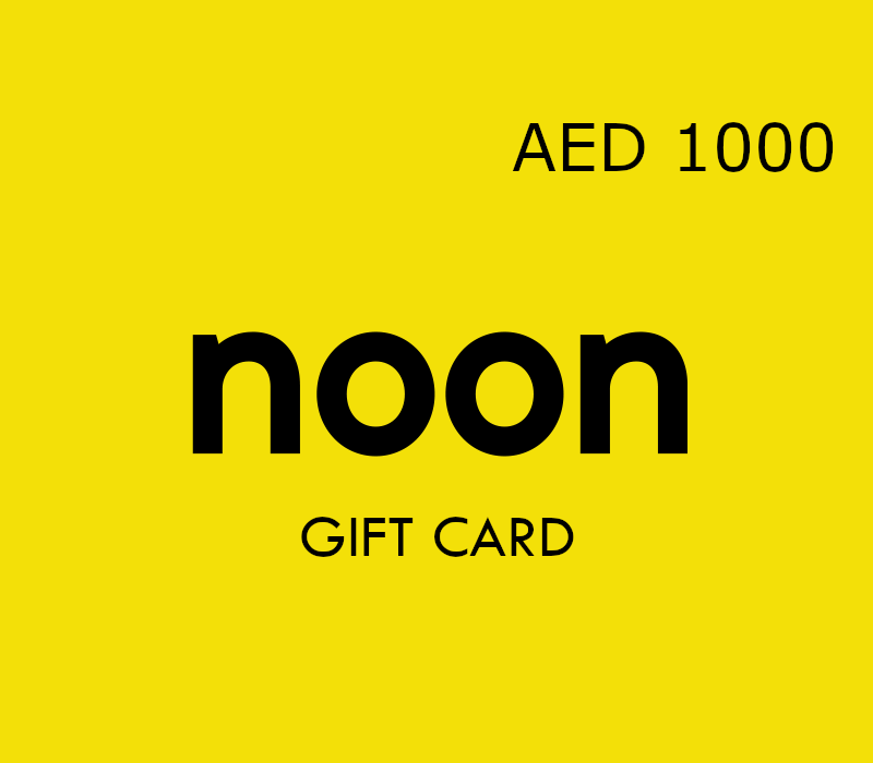 noon AED 1000 Gift Card AE