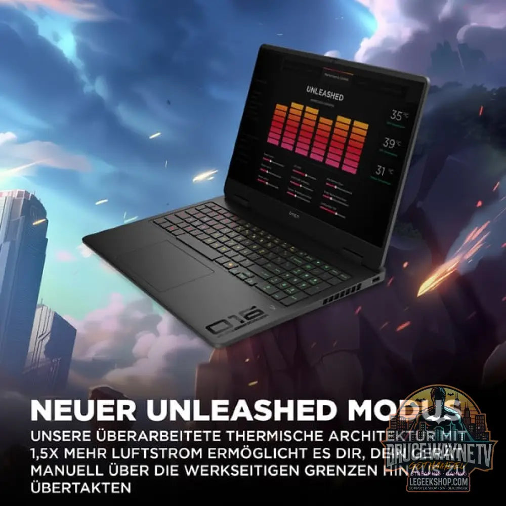 OMEN 16-ap0192ng, Gaming-Notebook - vue 13