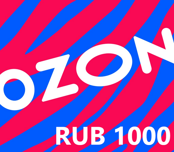 Ozon.ru 1000 RUB Gift Card