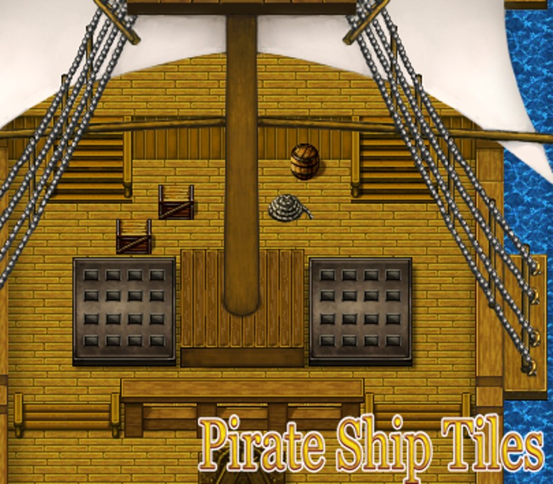 RPG Maker VX Ace - Pirate Ship Tiles DLC