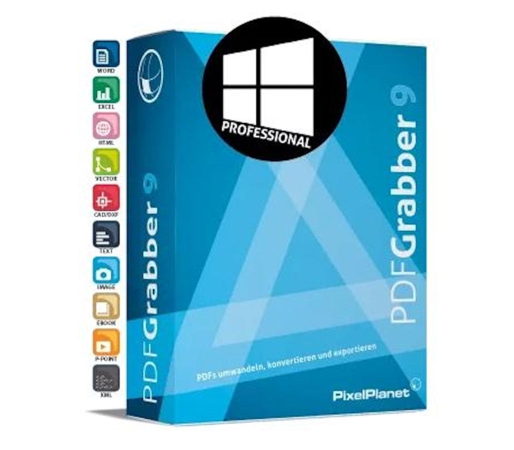 PixelPlanet PdfGrabber 9 Professional Network Licence Key (5 Users)