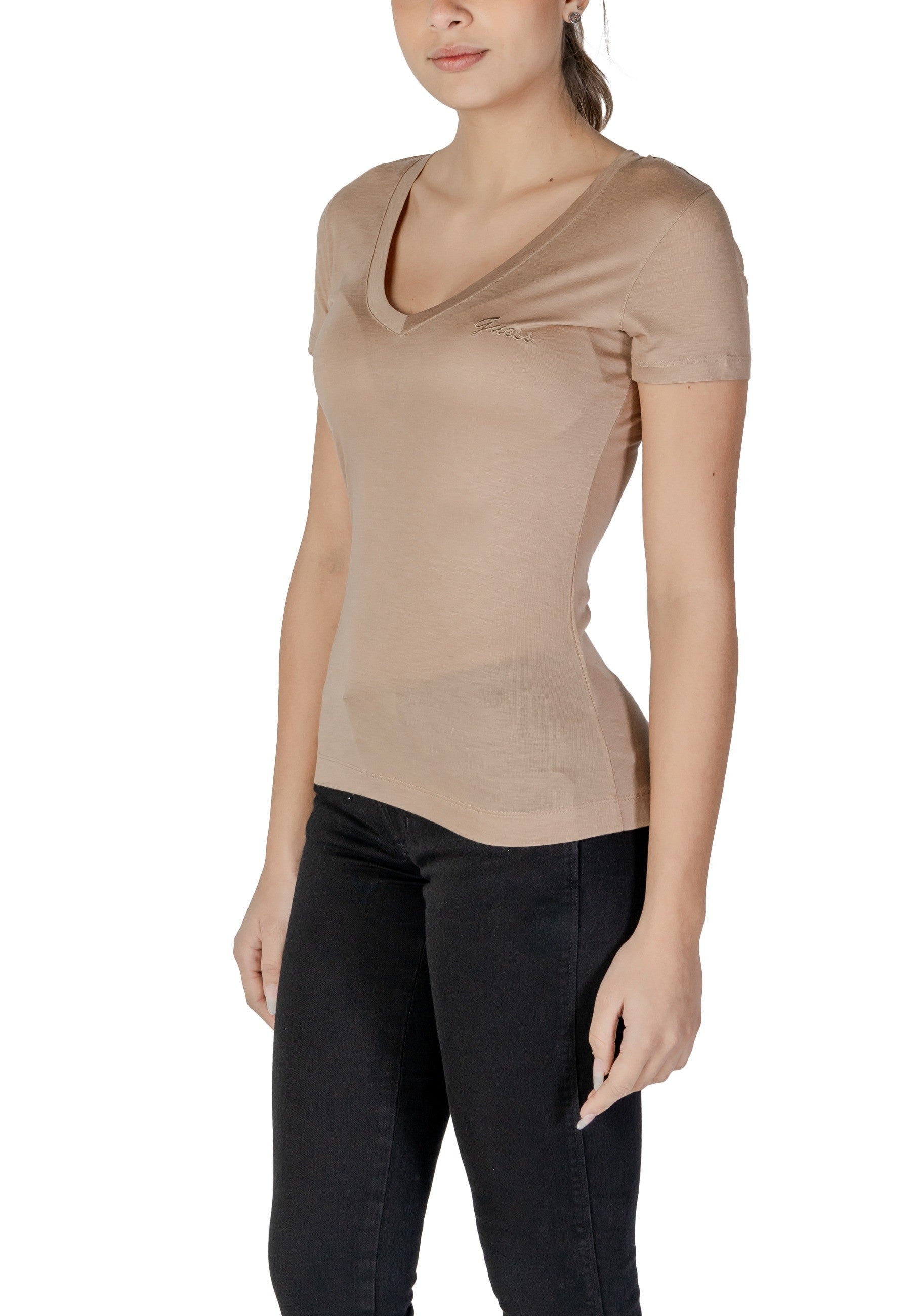 Guess T-shirt femme — beige