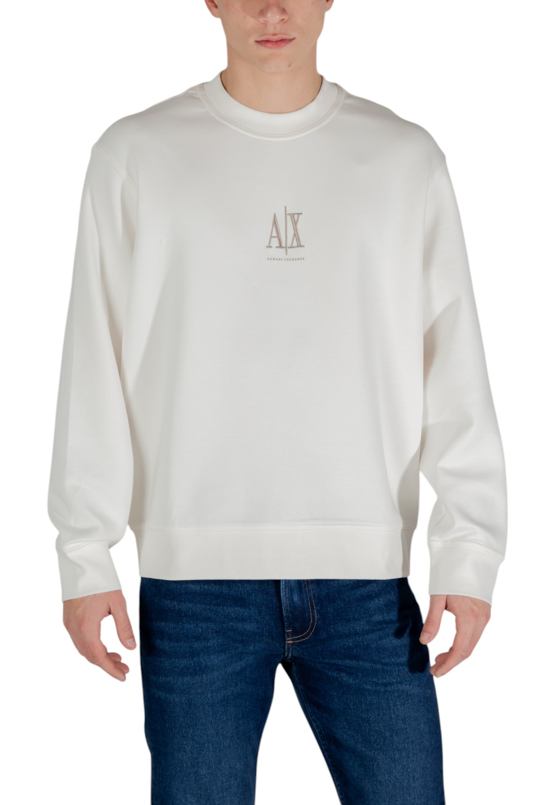 Armani Exchange Sweat homme Sweatshirts — white