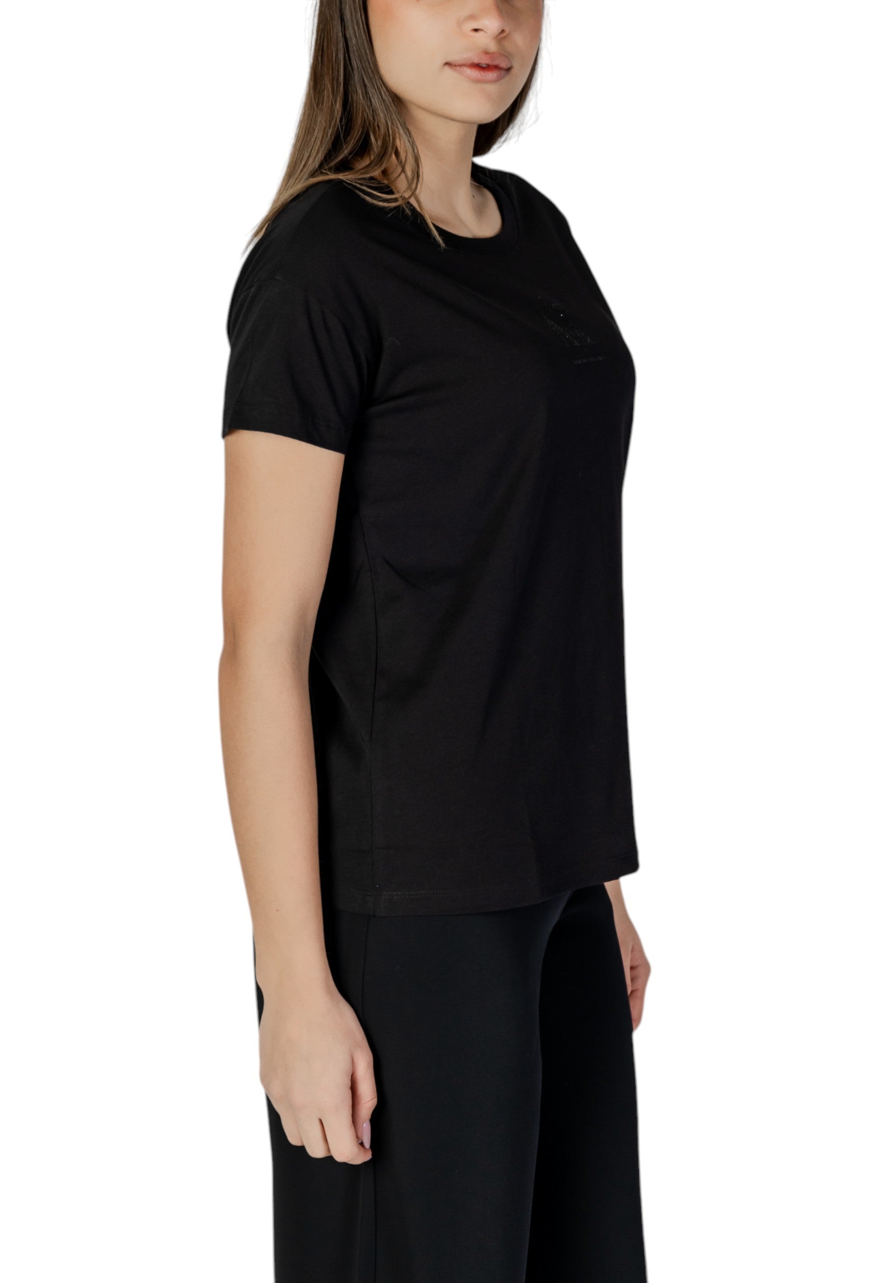 Armani Exchange T-shirt femme — black