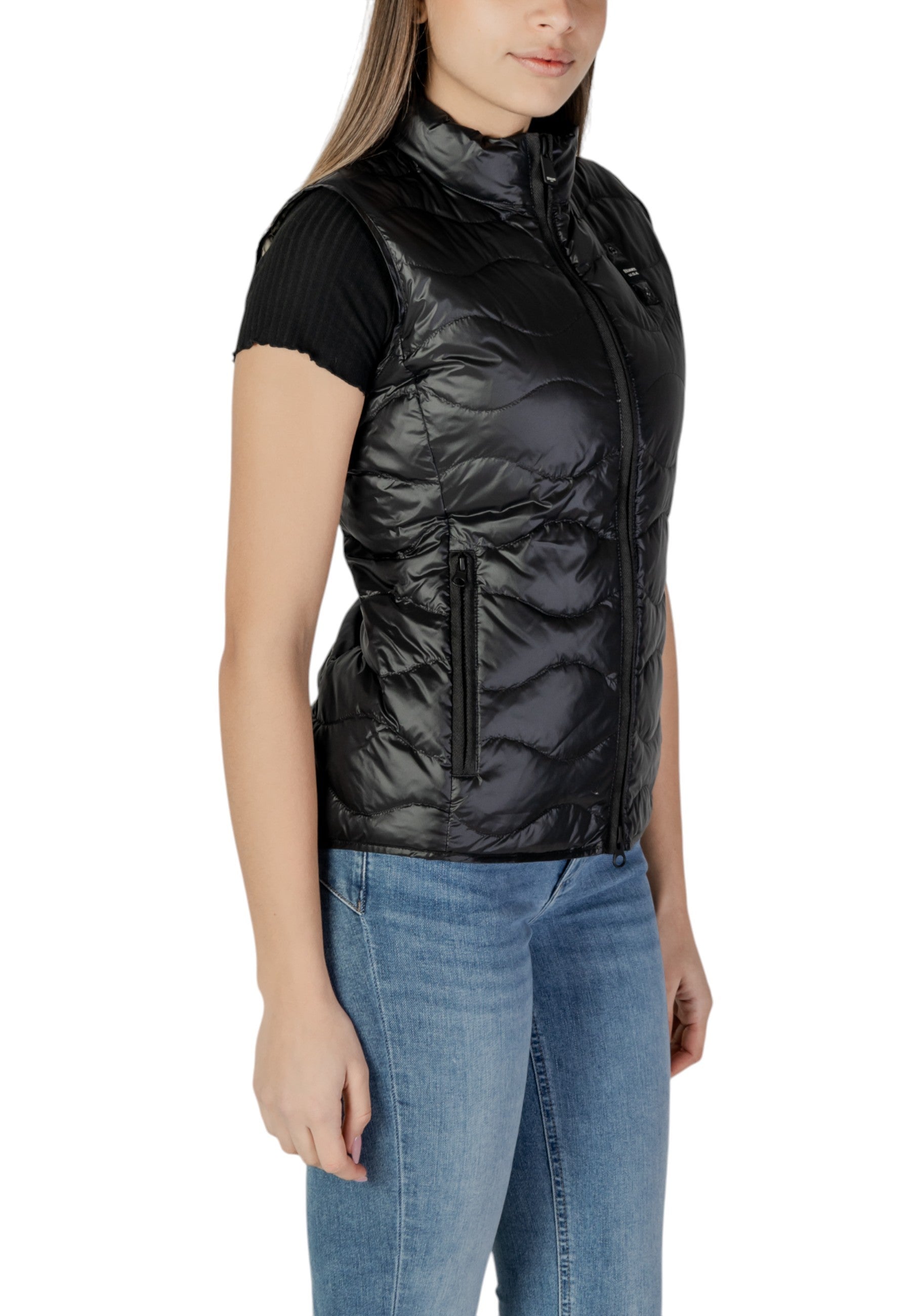 Blauer. Vêtement femme Gilets — black