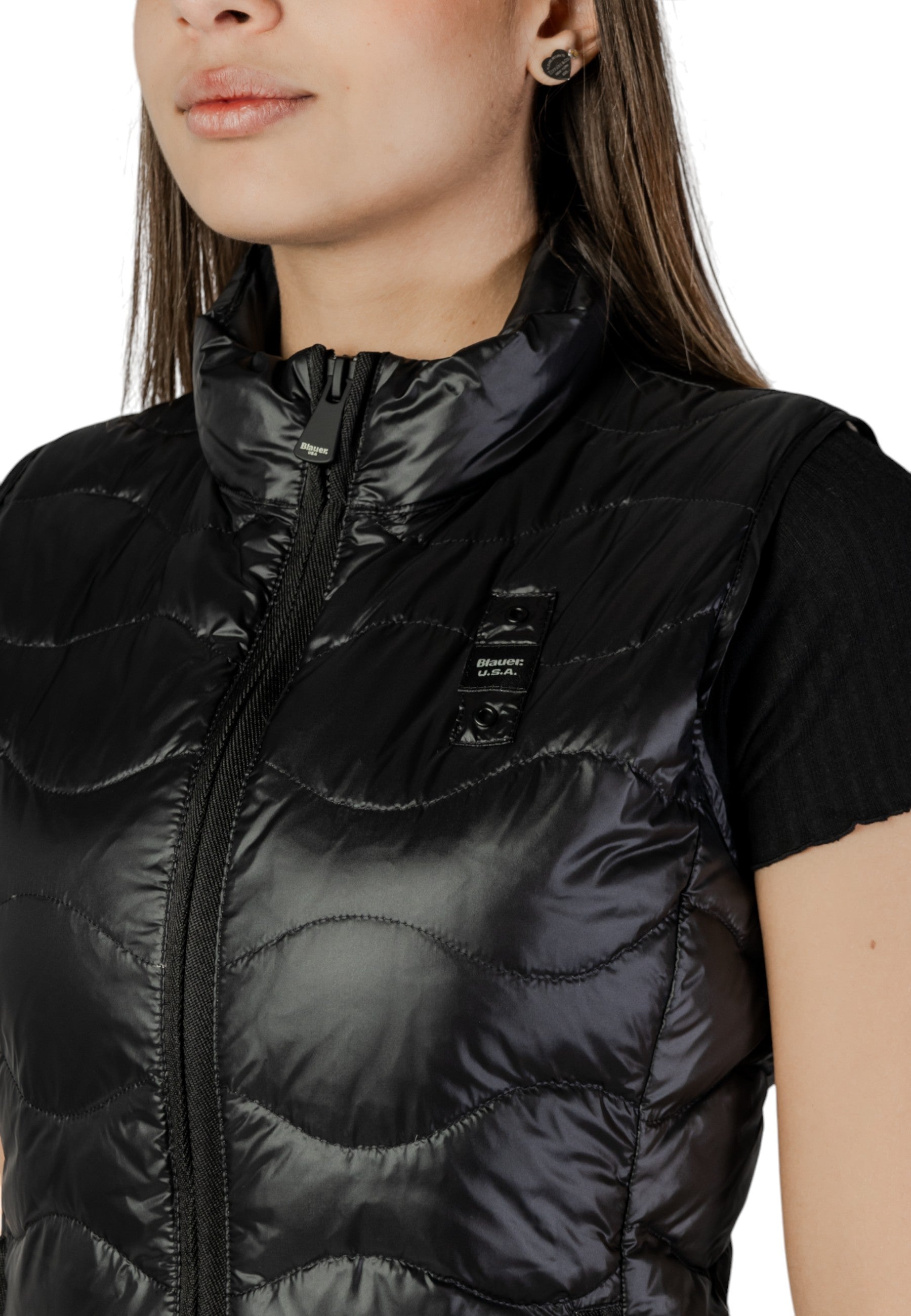 Blauer. Vêtement femme Gilets — black