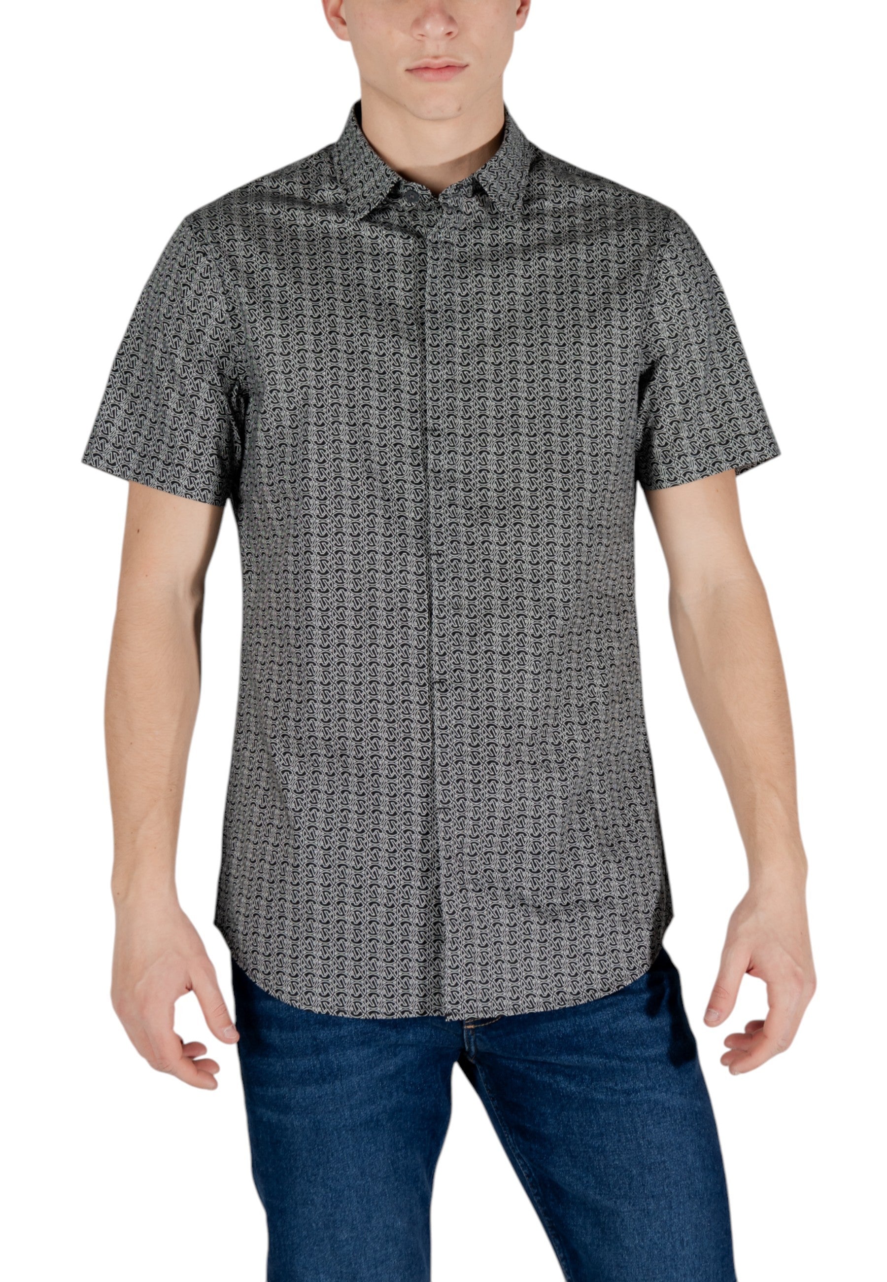 Armani Exchange Chemise homme Chemises — black