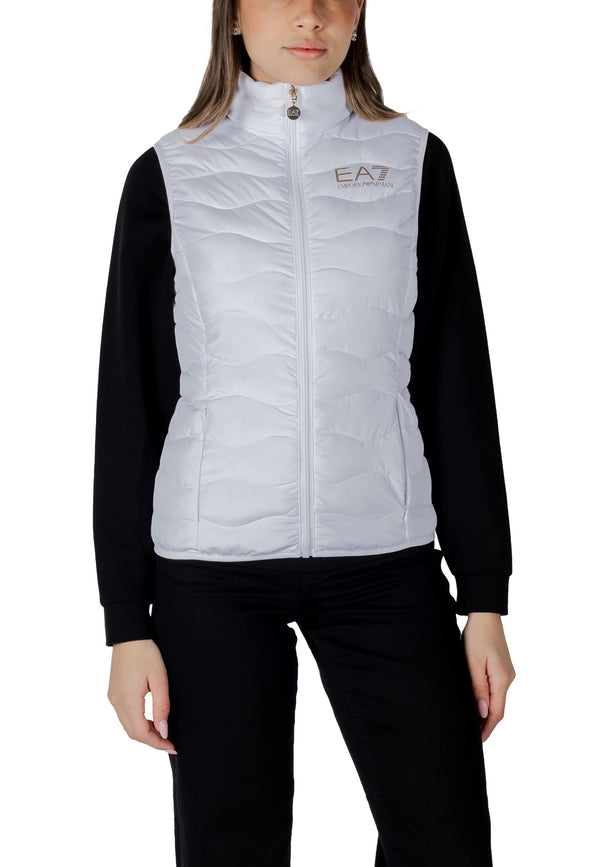 Ea7 Vêtement femme Gilets — white
