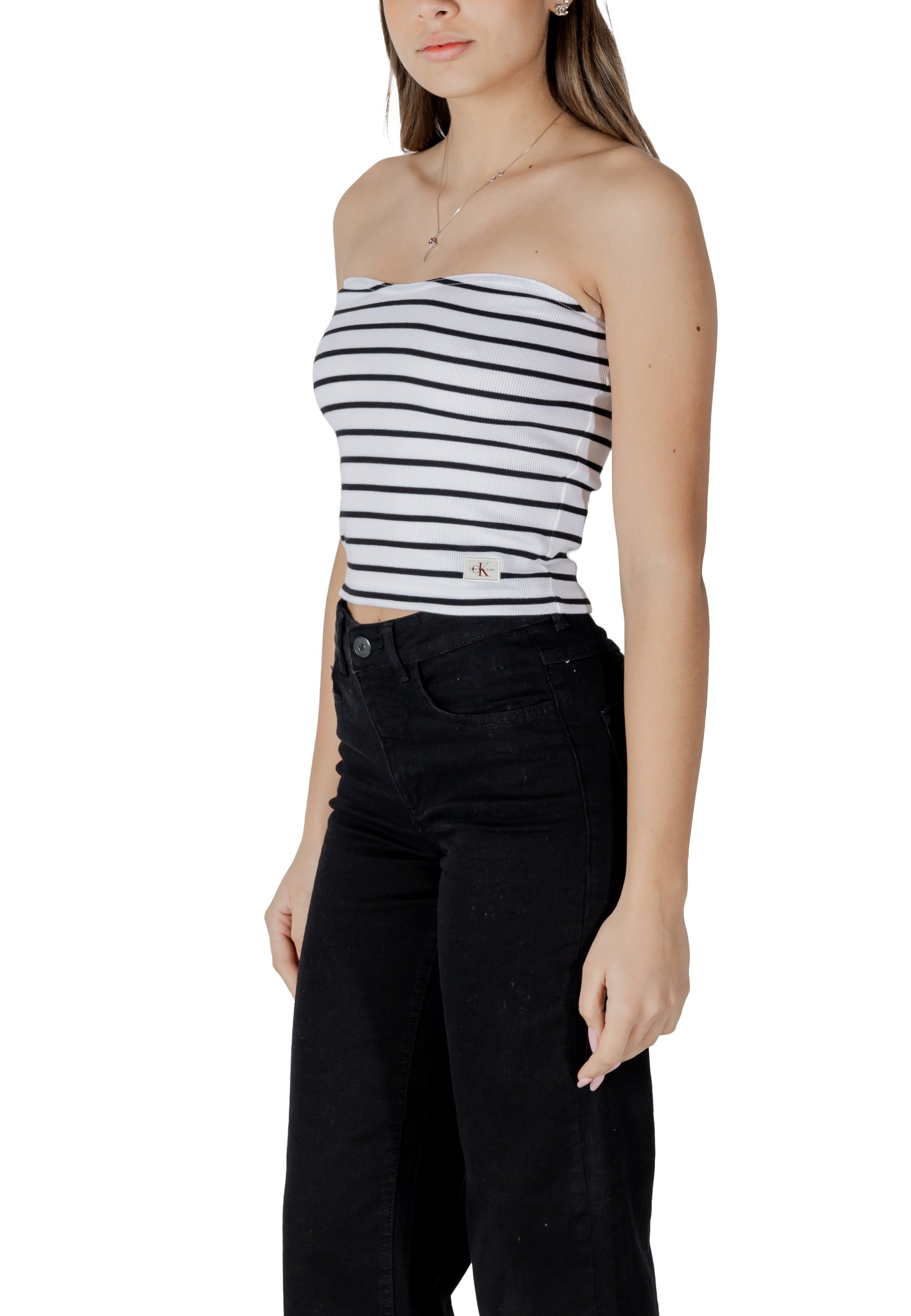 Calvin Klein Jeans Jean femme Tops — white