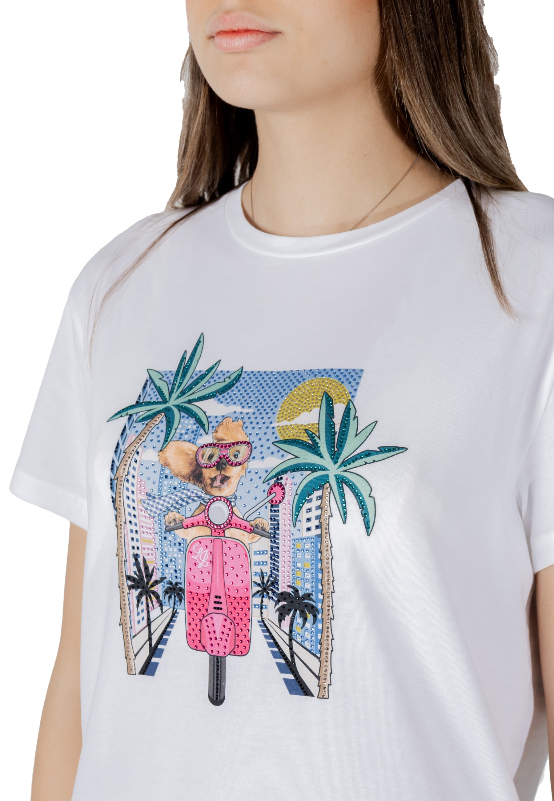 Liu Jo T-shirt femme — white
