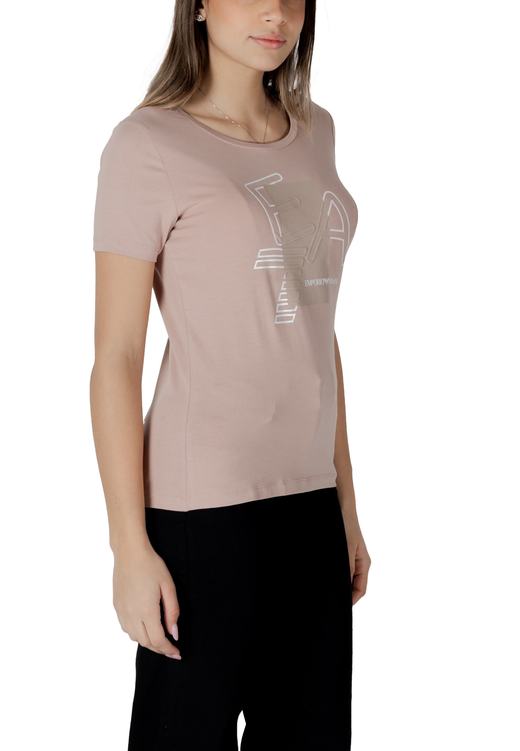 Ea7 T-shirt femme — pink