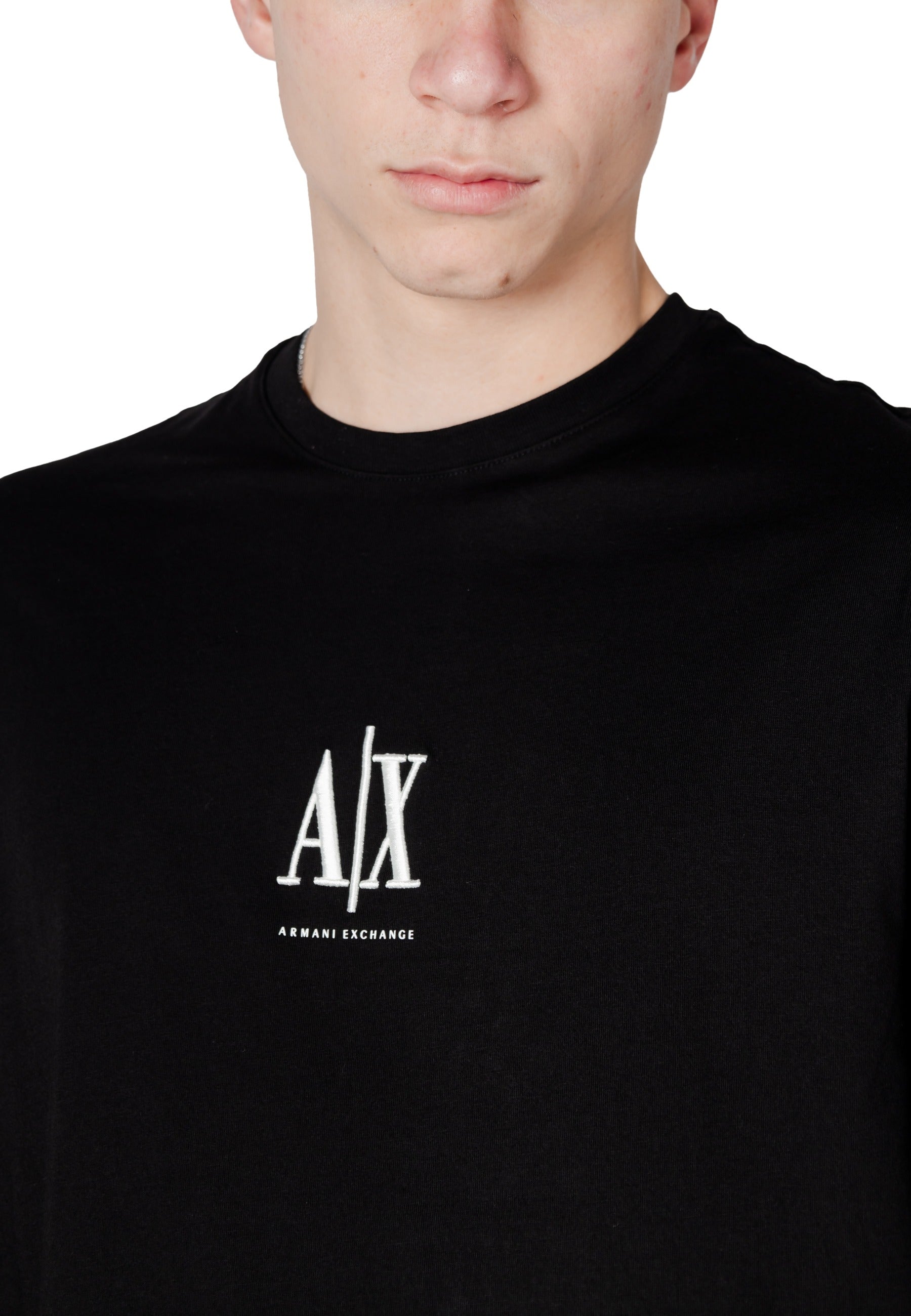 Armani Exchange T-shirt homme — black