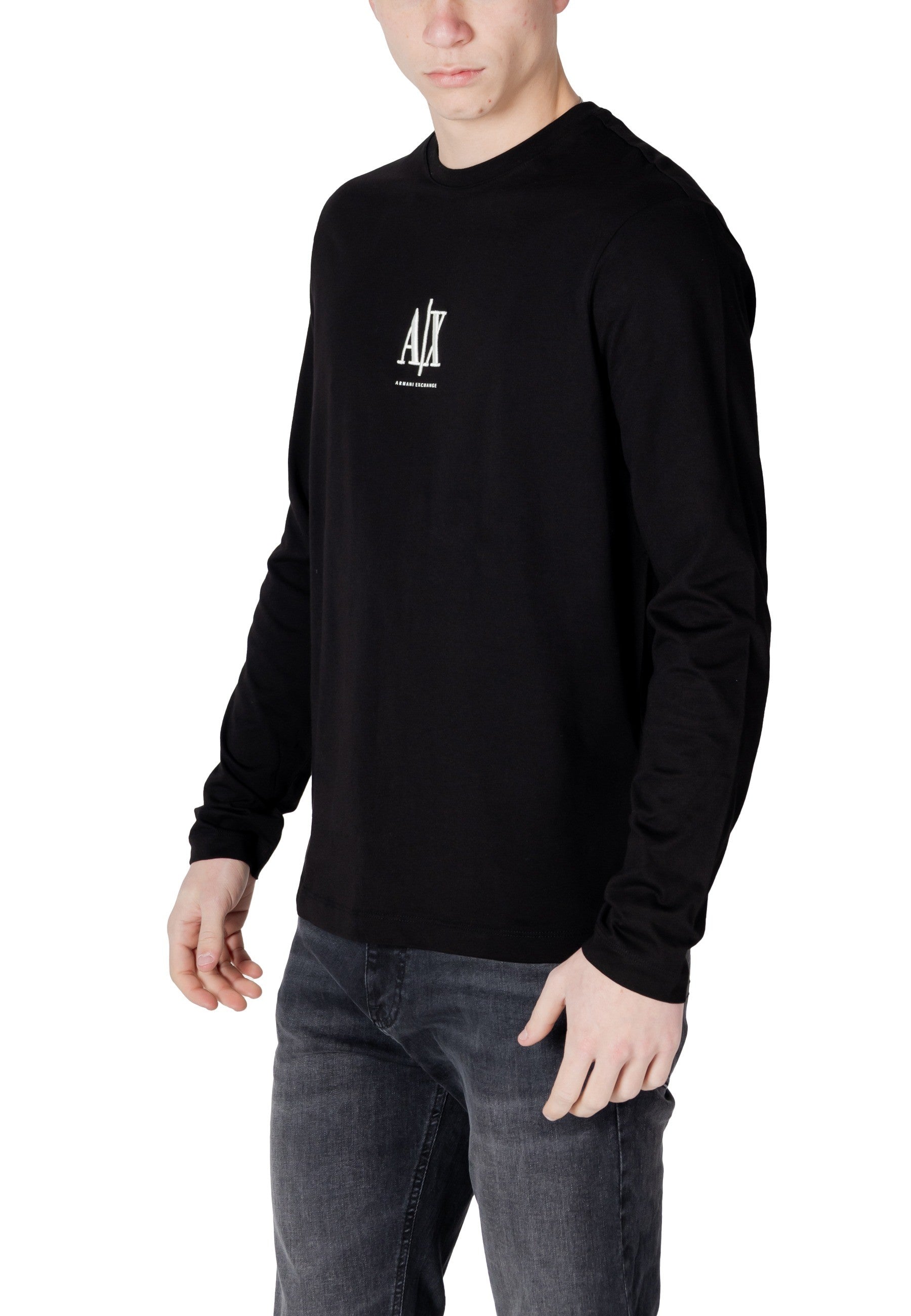 Armani Exchange T-shirt homme — black
