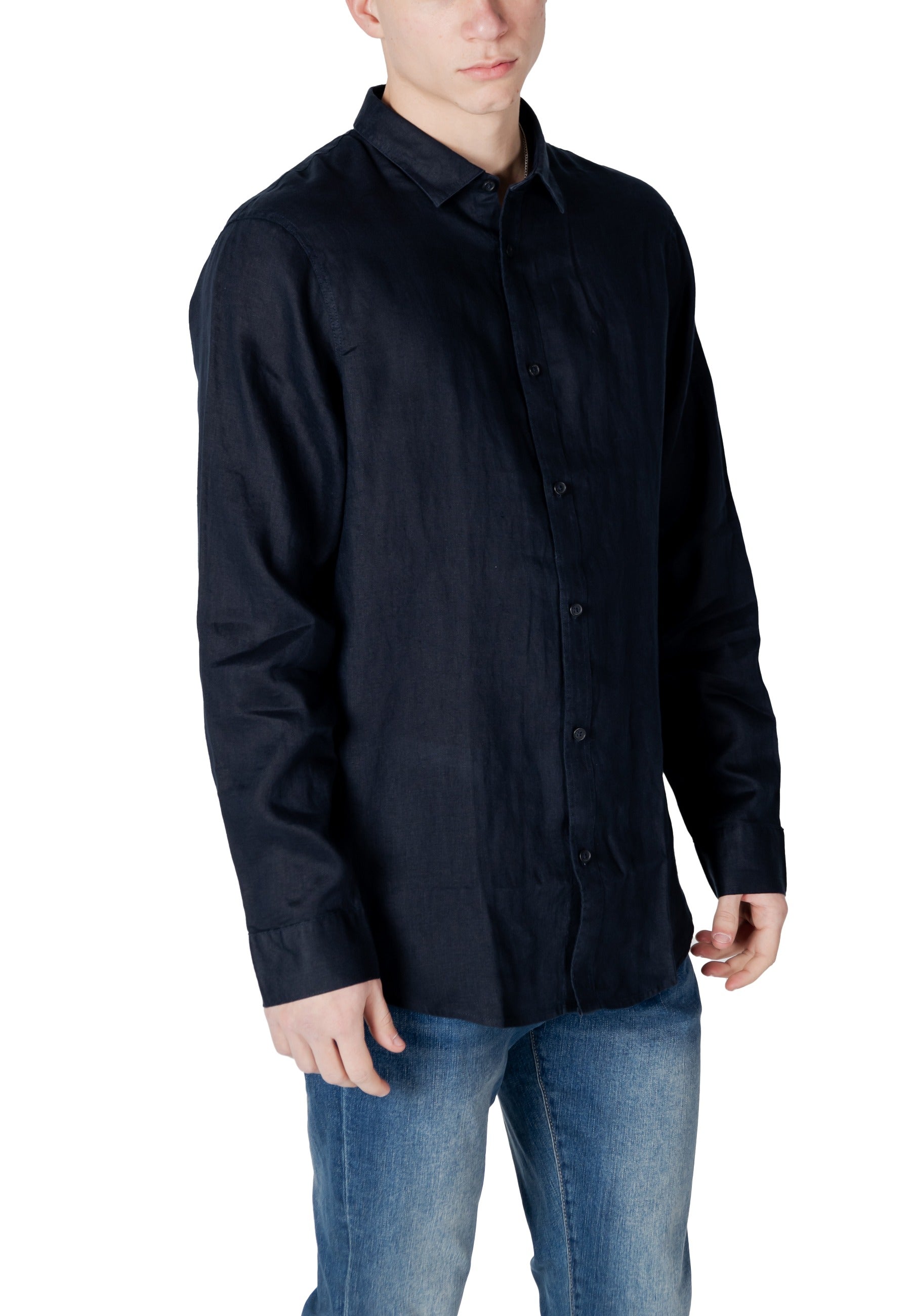 Armani Exchange Chemise homme Chemises — blue
