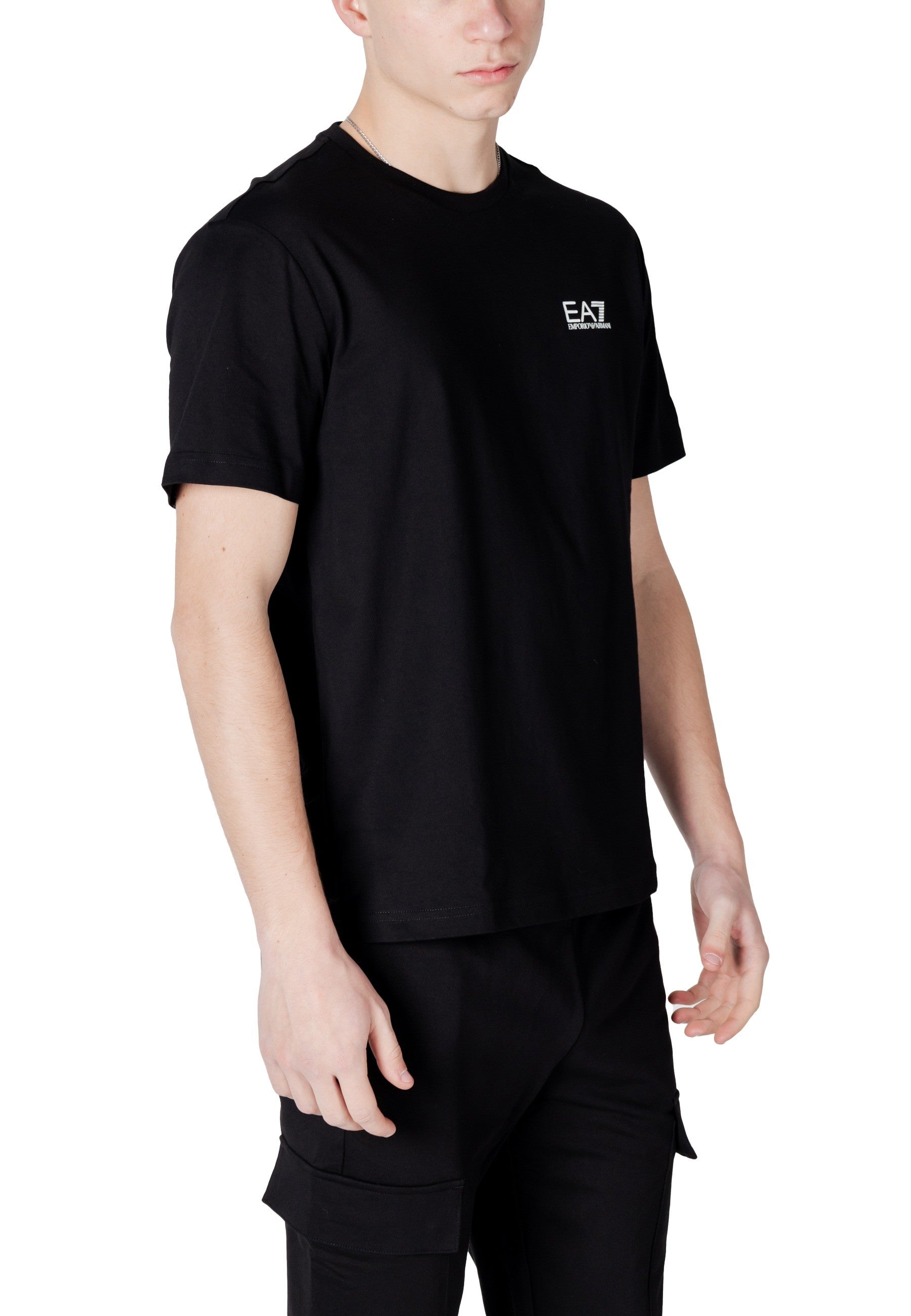 Ea7 T-shirt homme — black