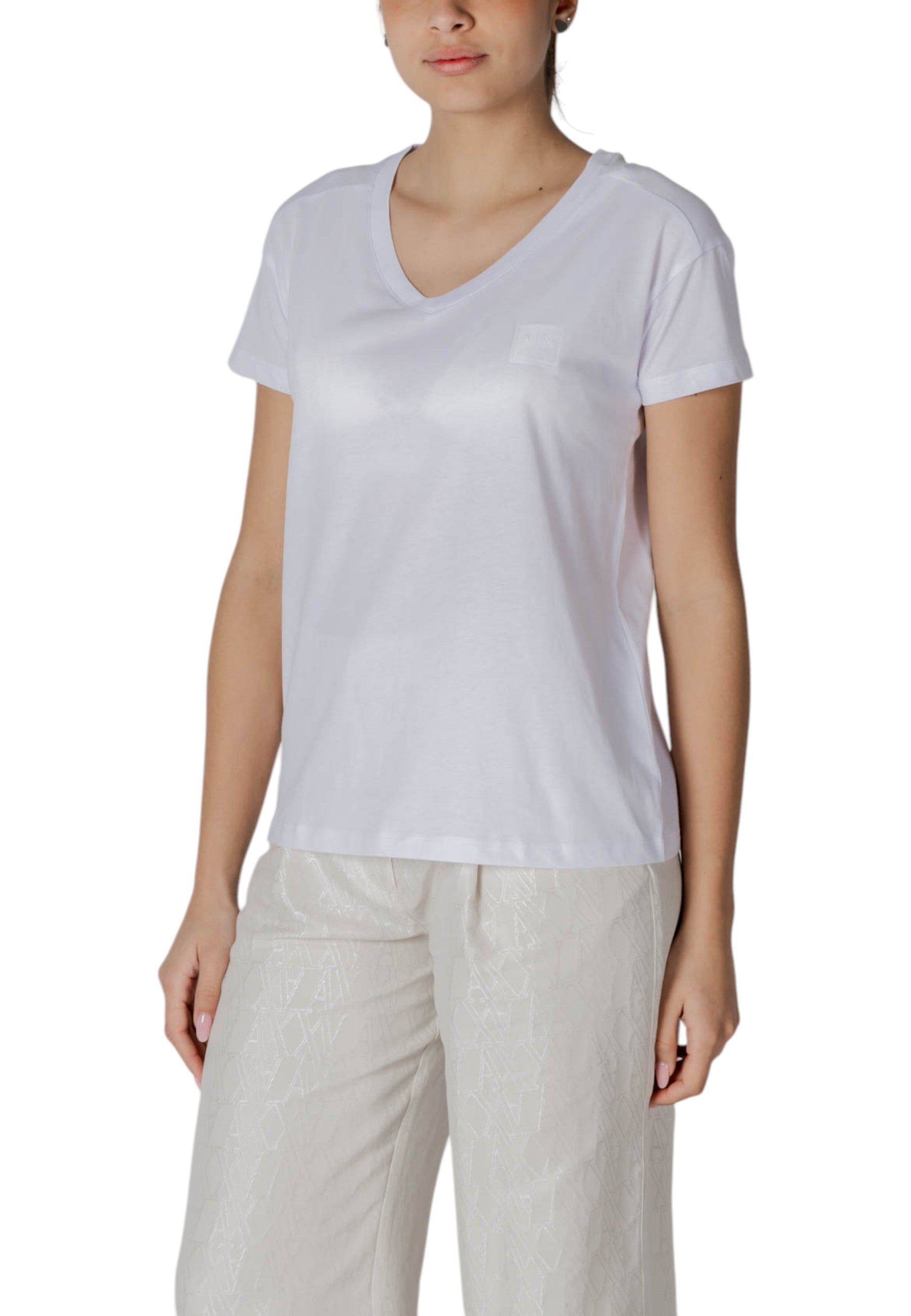 Armani Exchange T-shirt femme — white