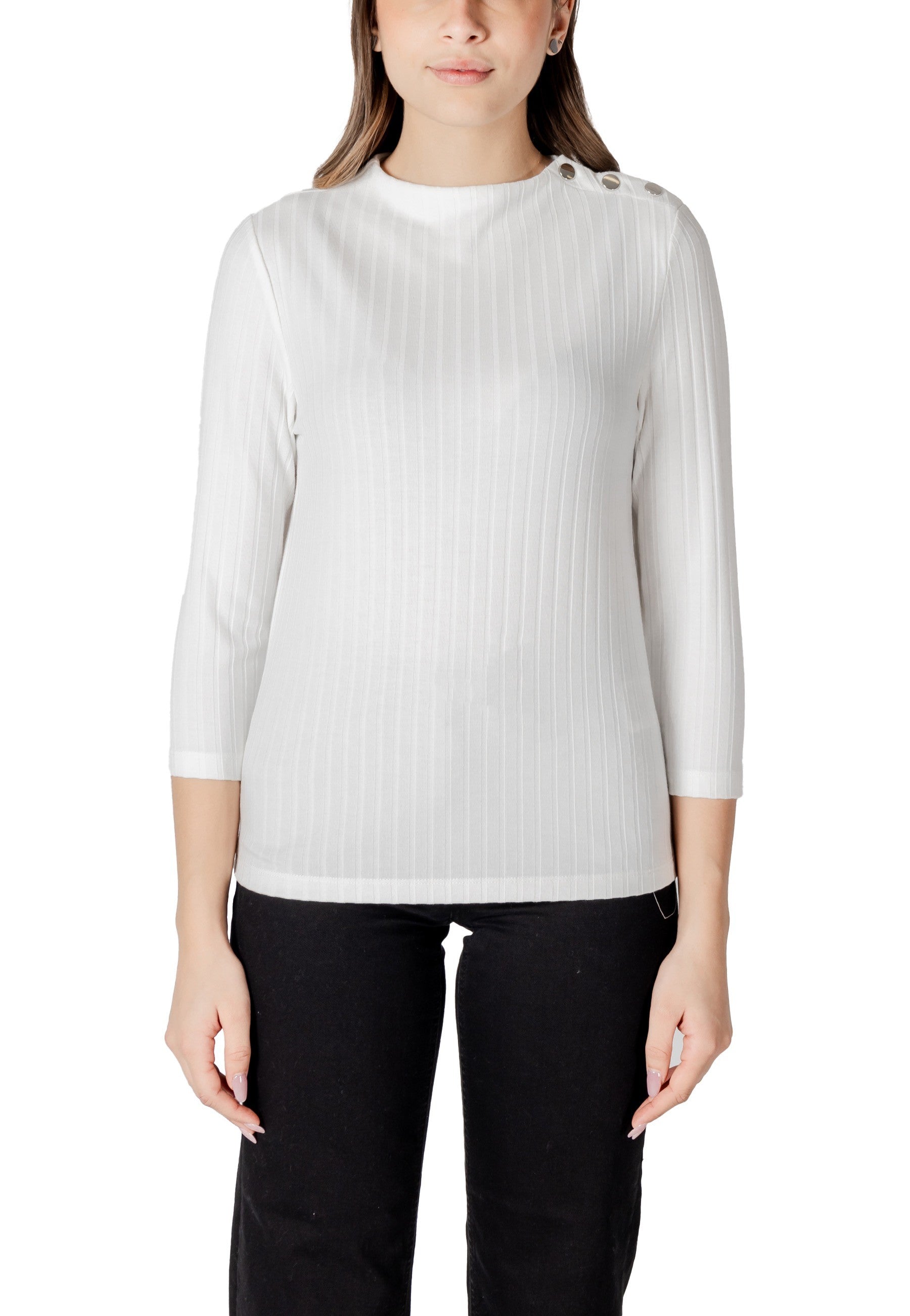 Street One Pull femme — white
