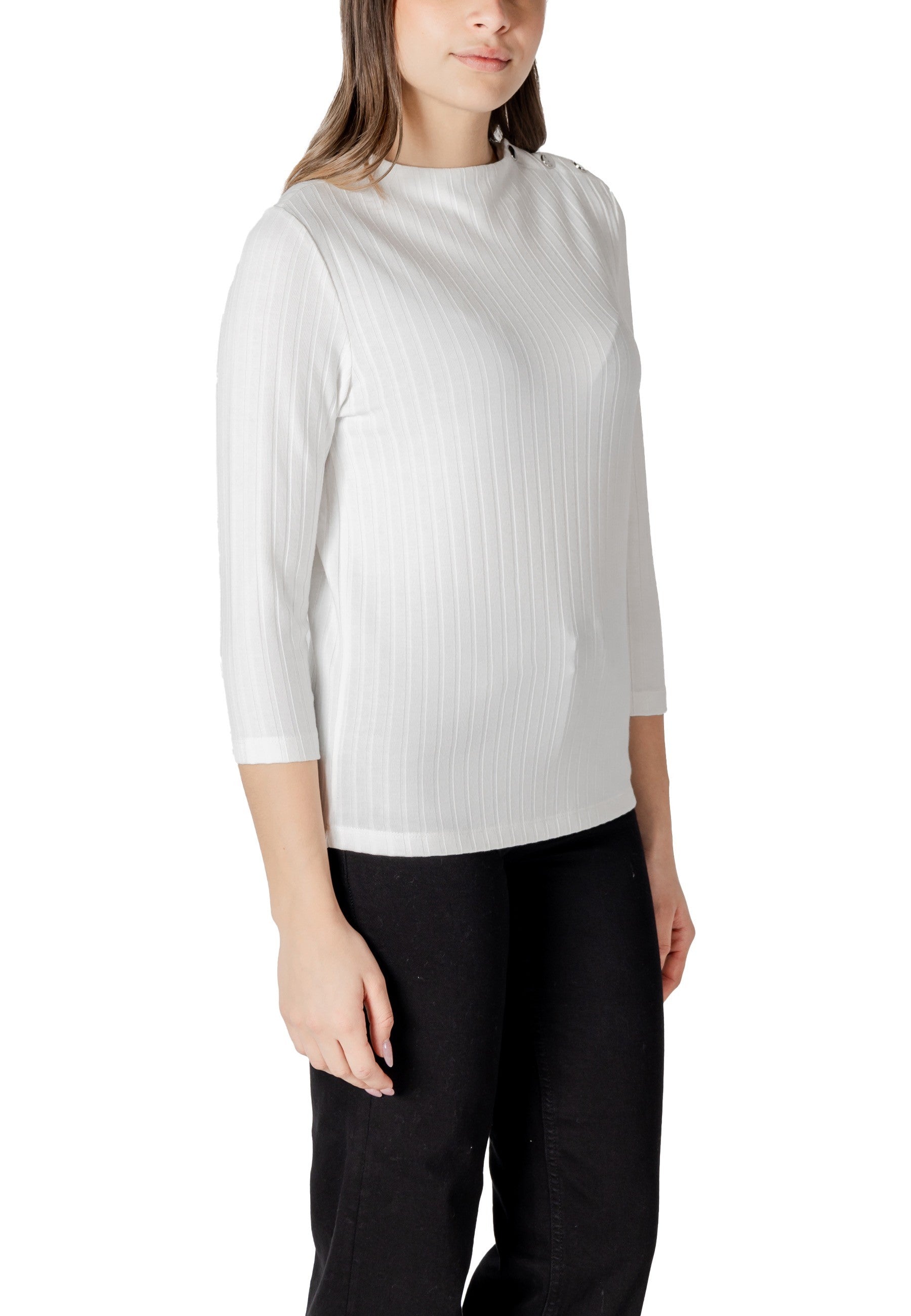 Street One Pull femme — white