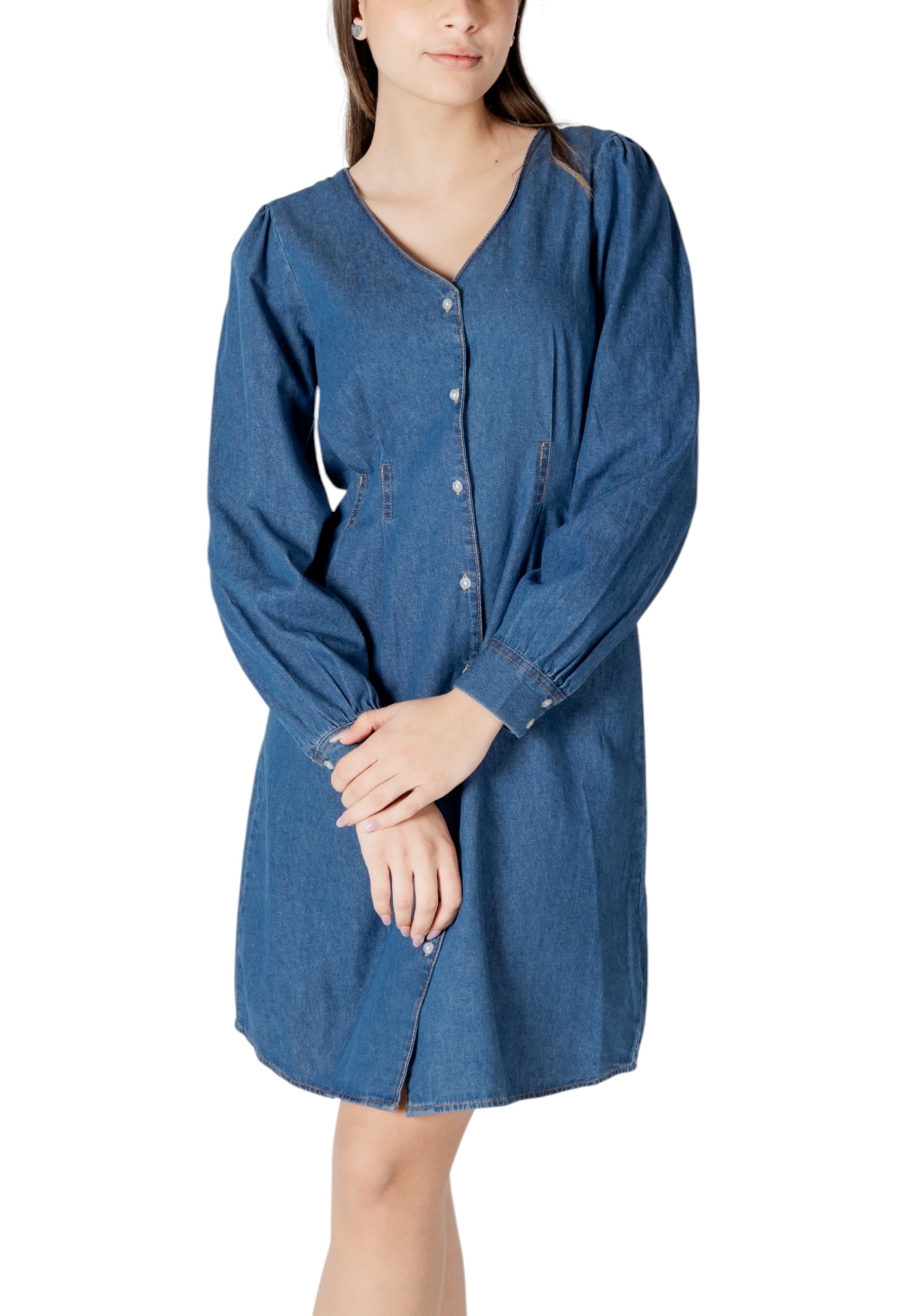 Ichi Robe femme Robes — light blue