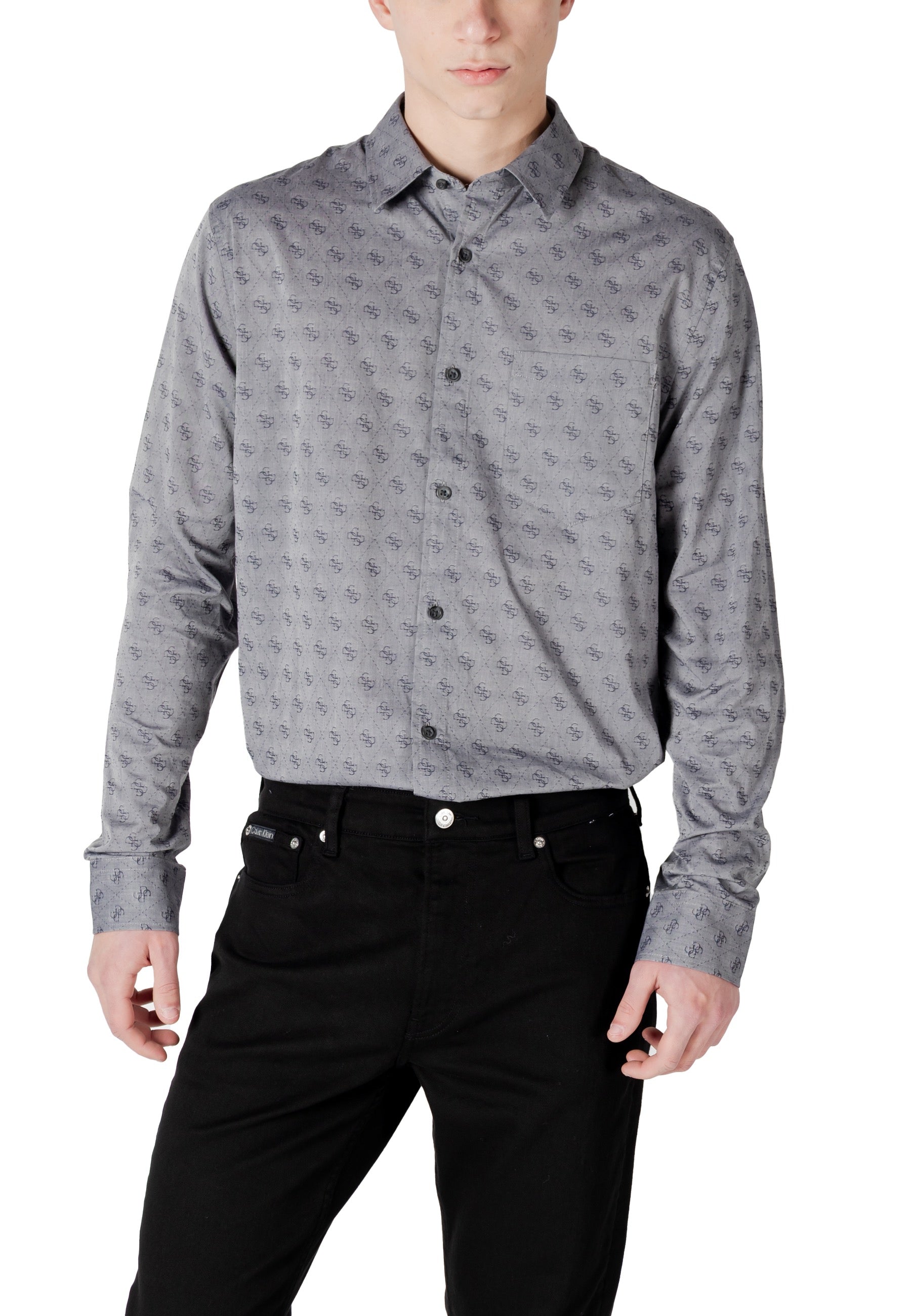 Guess Chemise homme Chemises — grey