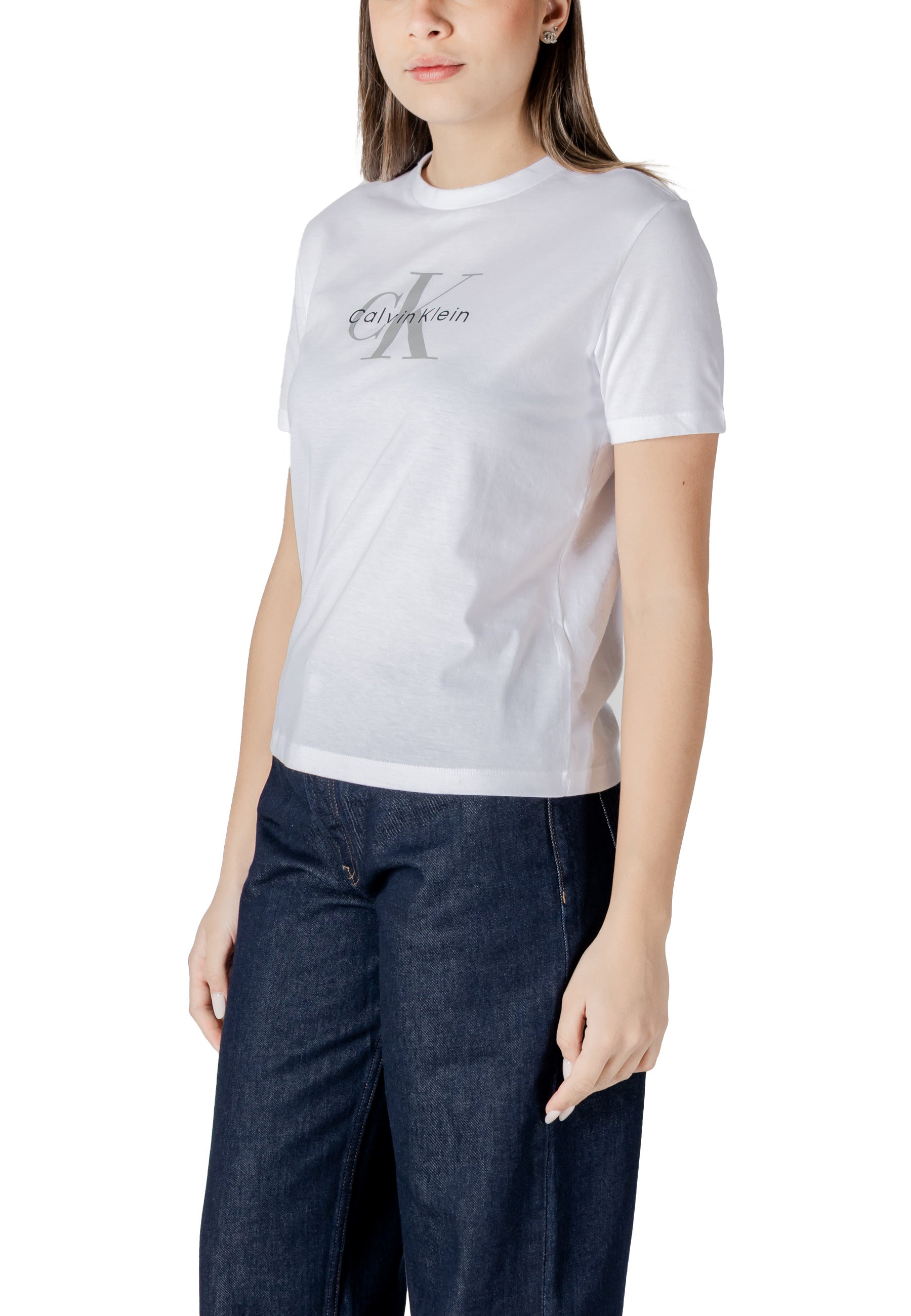 Calvin Klein Jeans T-shirt femme — white