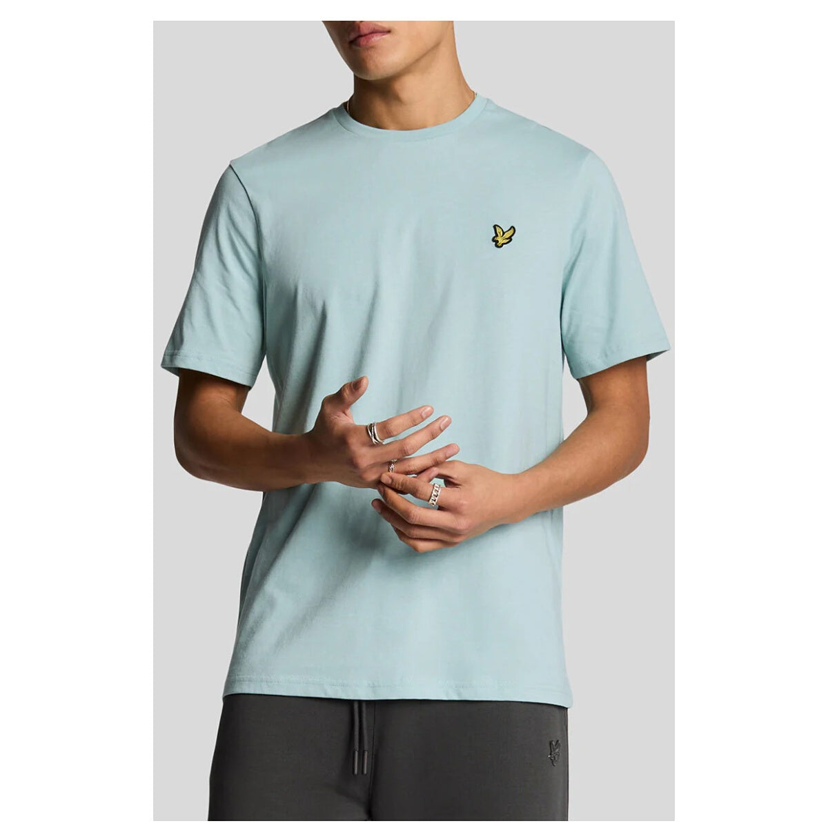 Lyle & Scott T-shirt homme — light blue