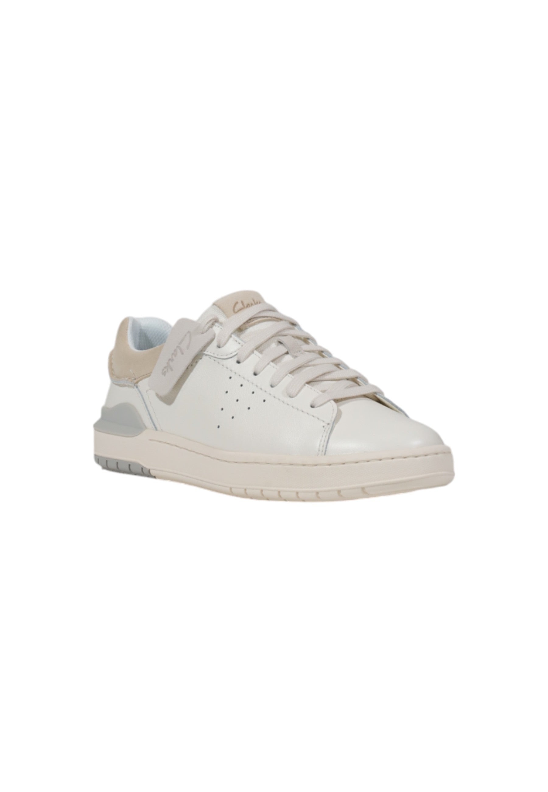 Clarks Baskets homme — white