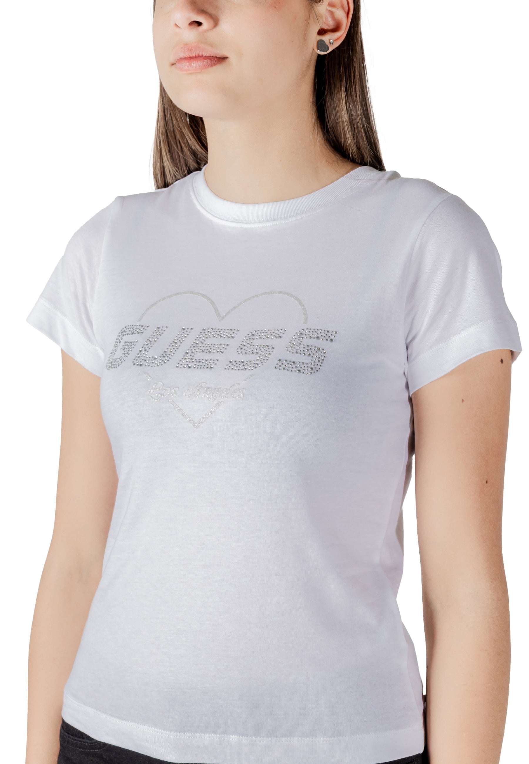 Guess Active T-shirt femme — white