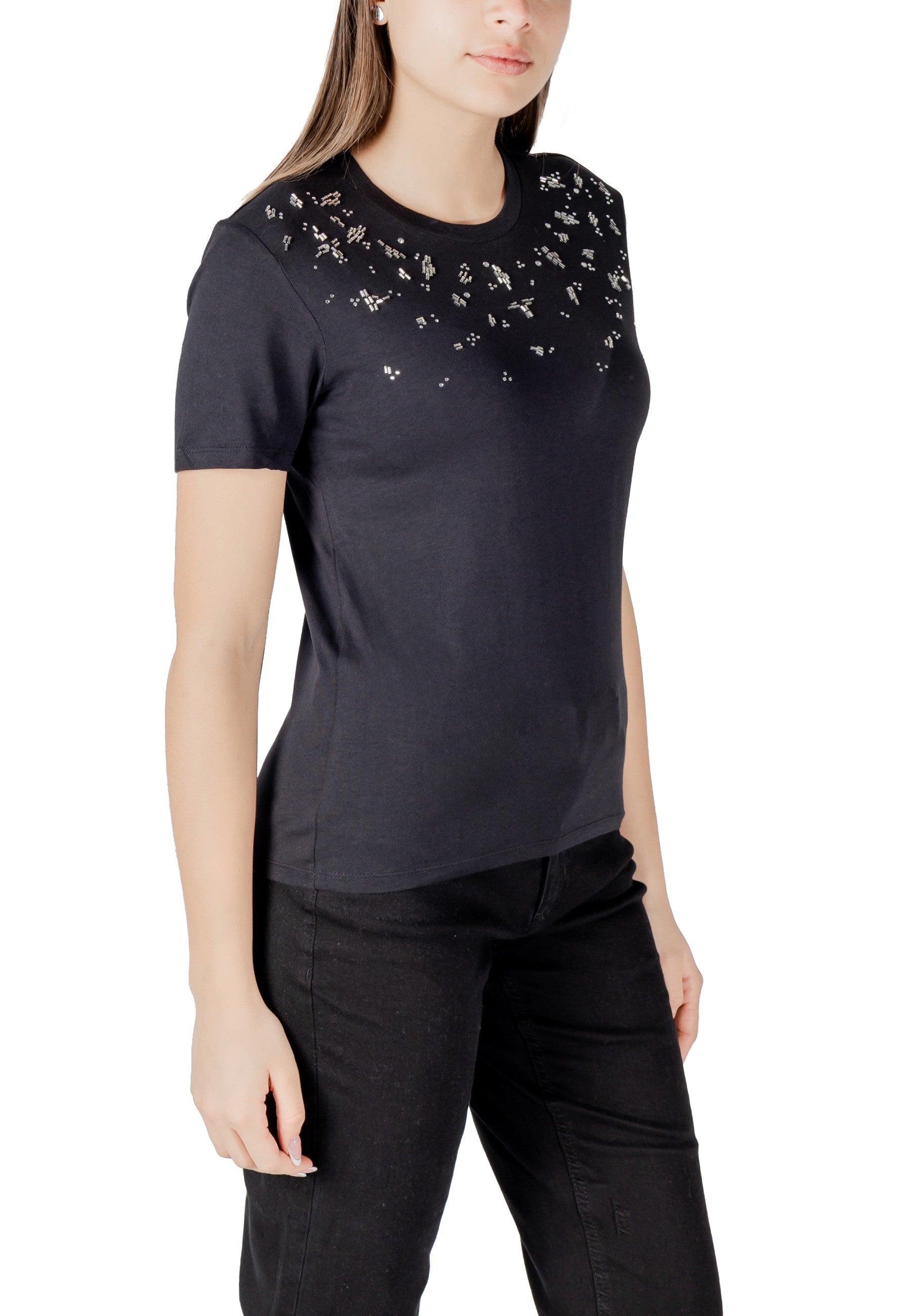 Only T-shirt femme — black