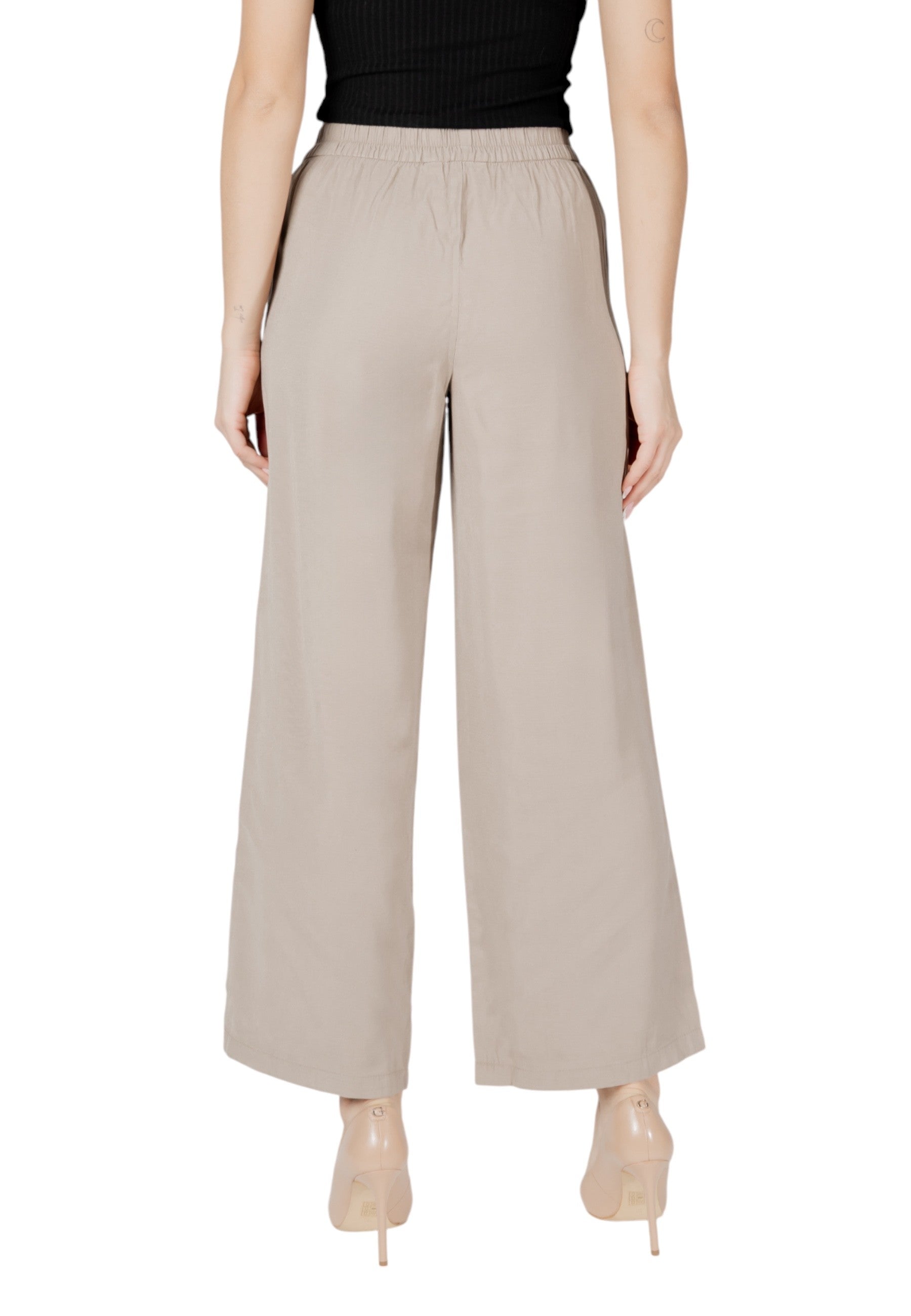 Only Pantalon femme Pantalons — beige