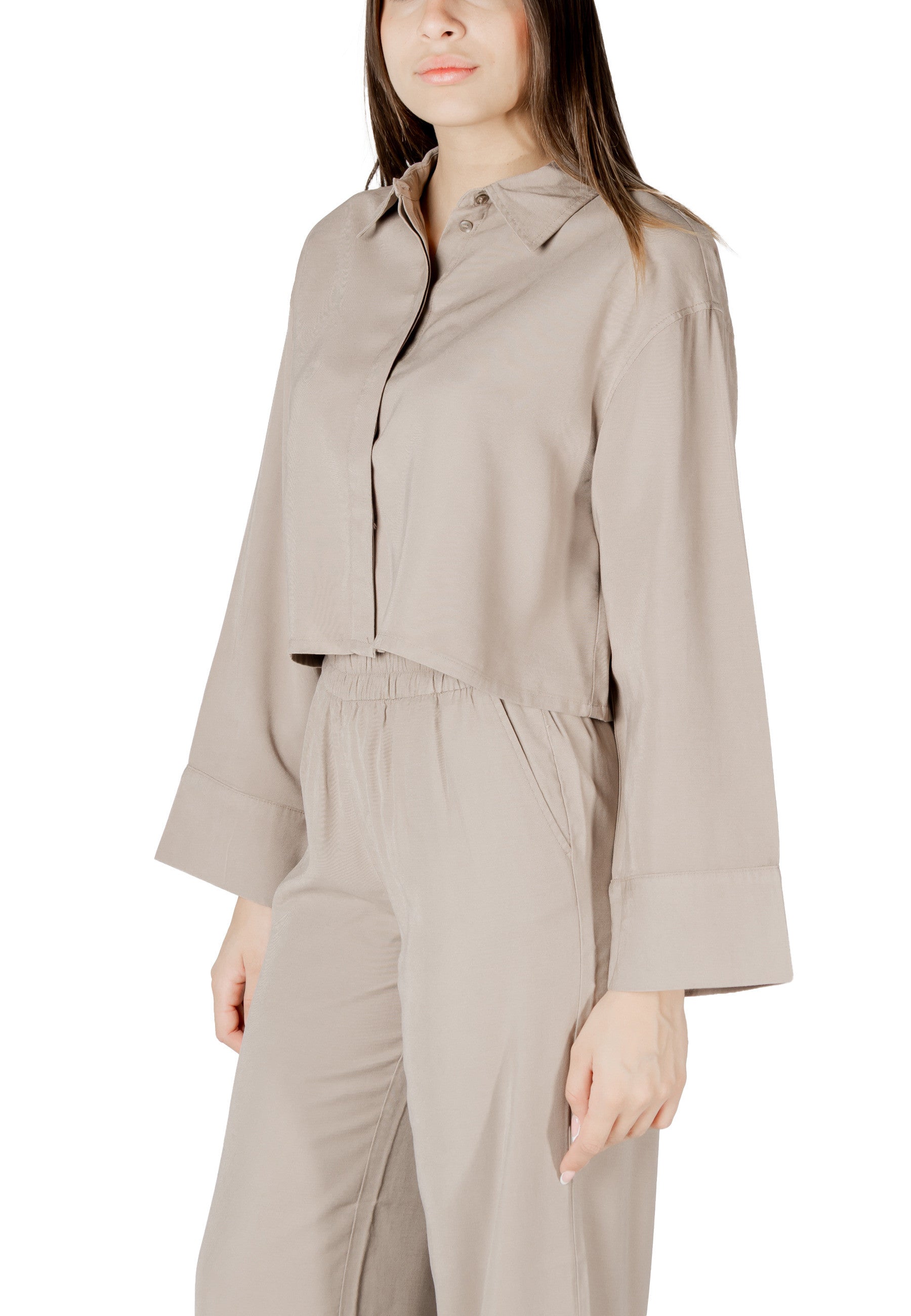 Only Vêtement femme Blouse — beige