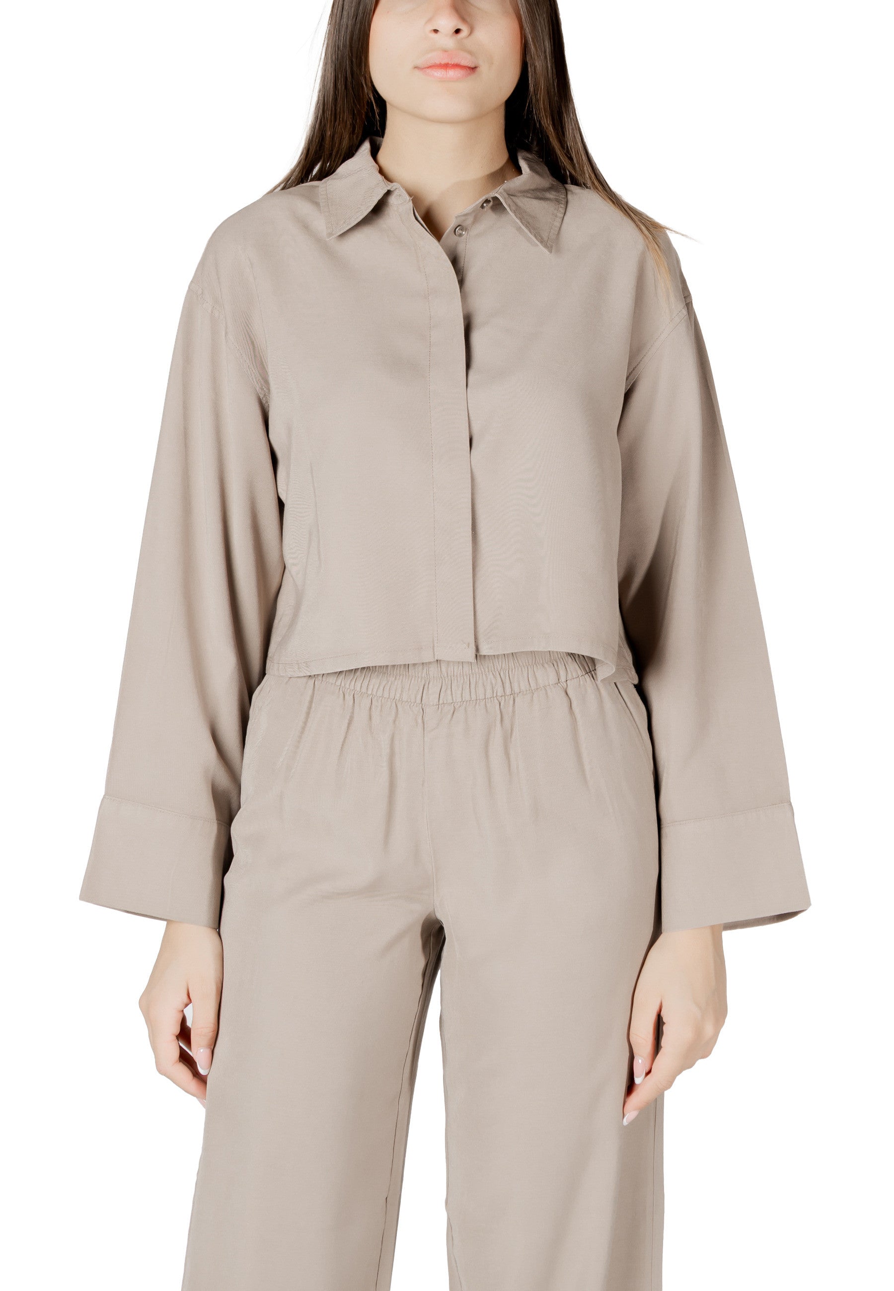 Only Vêtement femme Blouse — beige