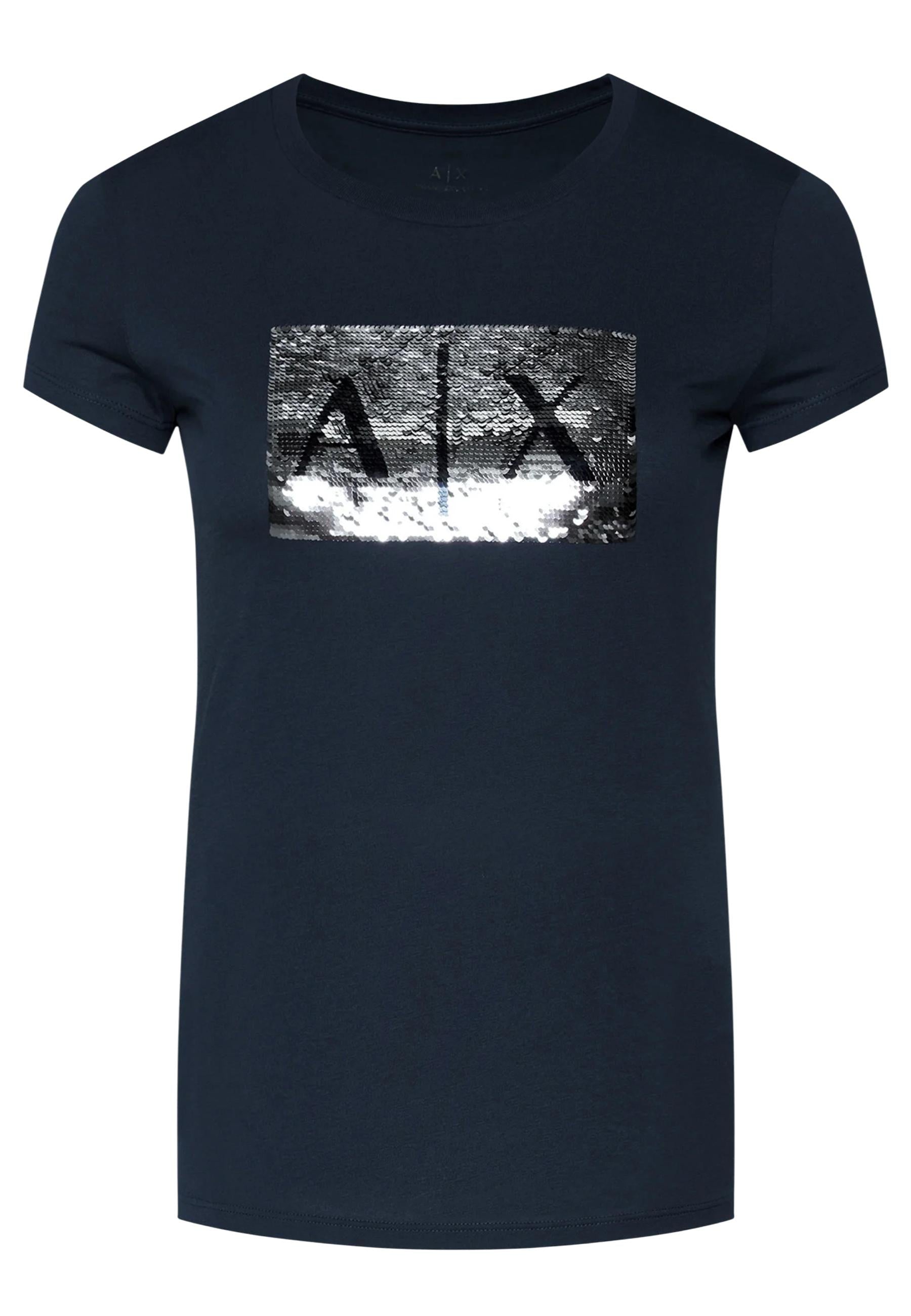 Armani Exchange T-shirt femme — blue