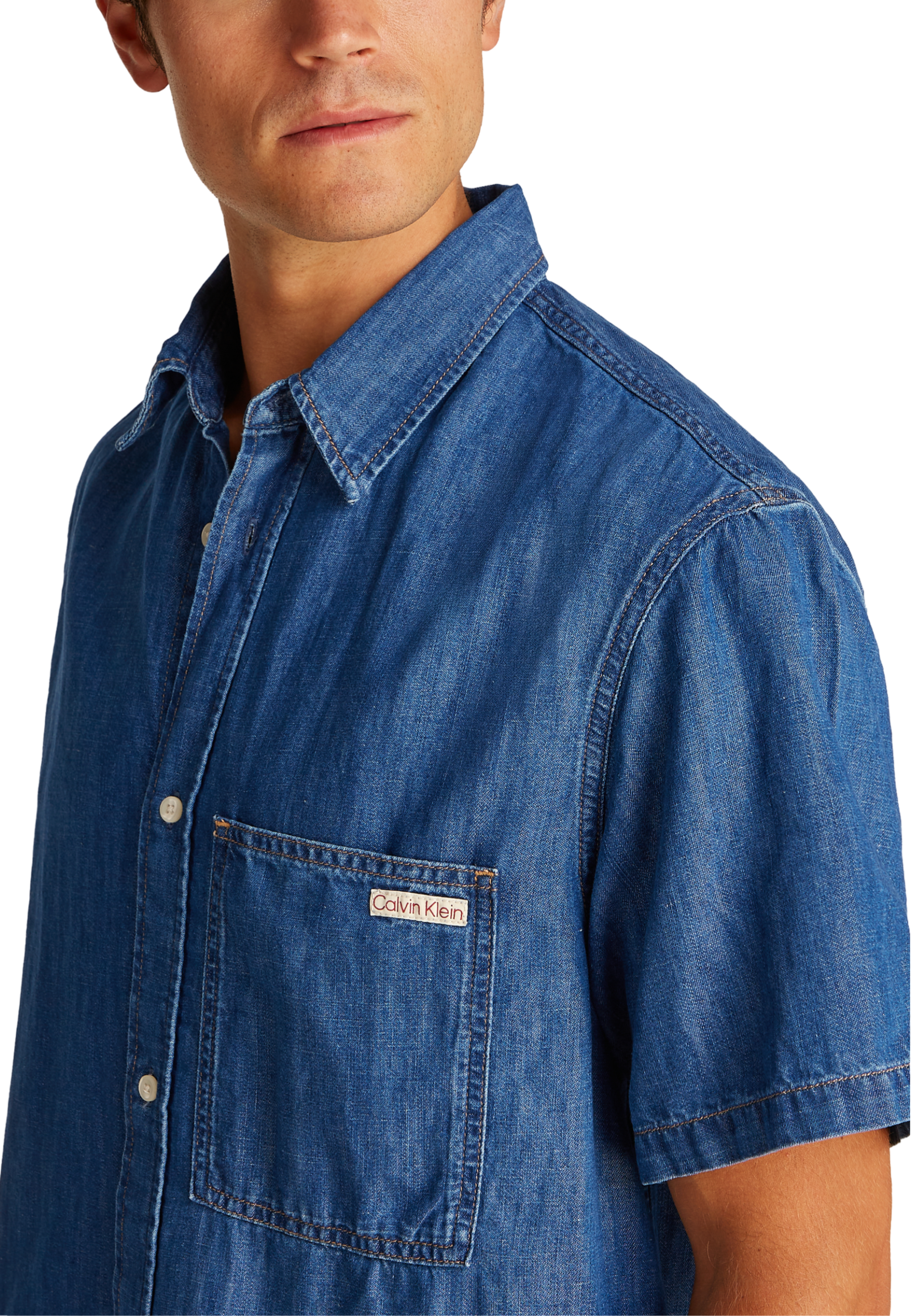 Calvin Klein Jeans Chemise homme Chemises — light blue