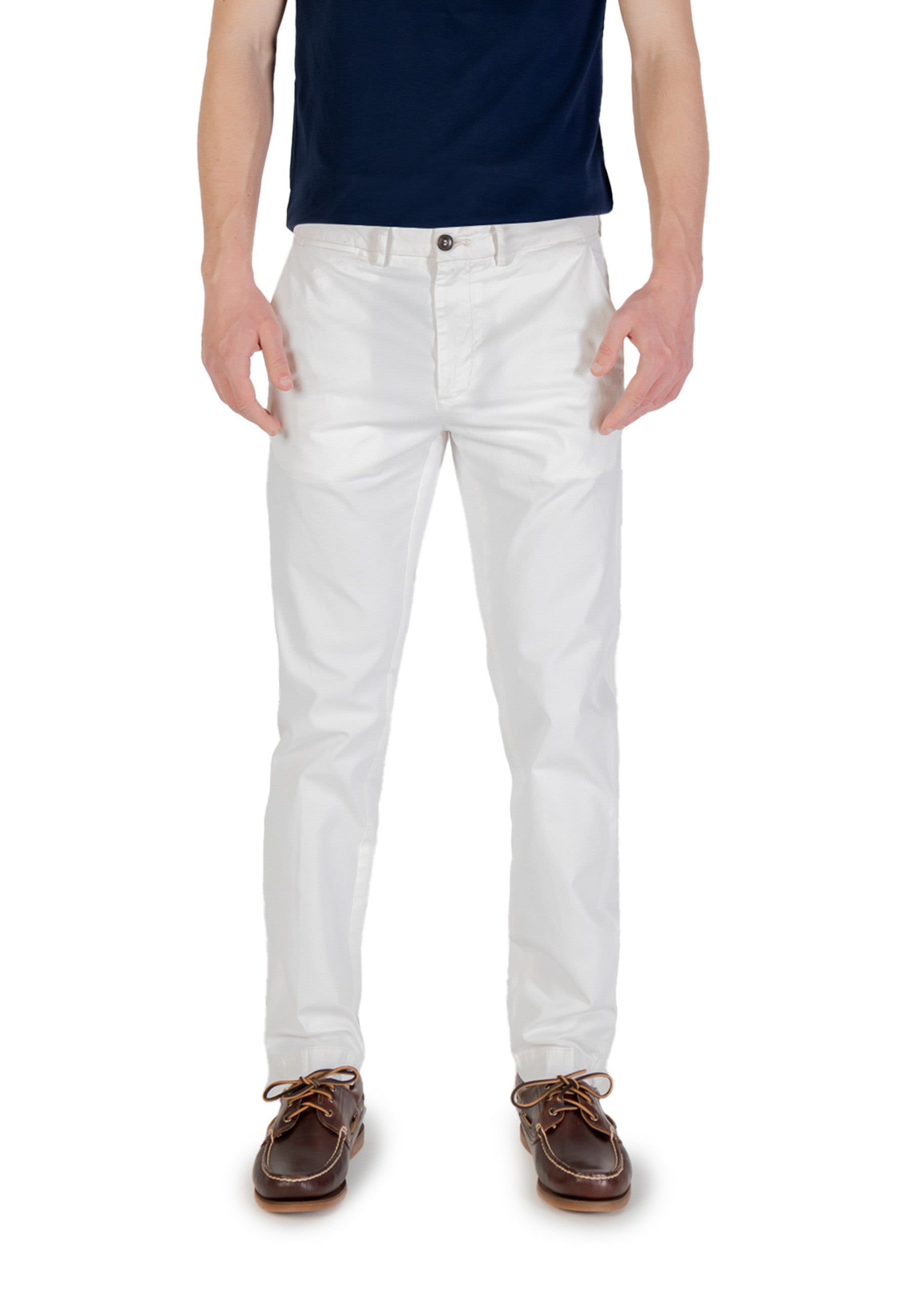 Borghese Pantalon homme Pantalons — white