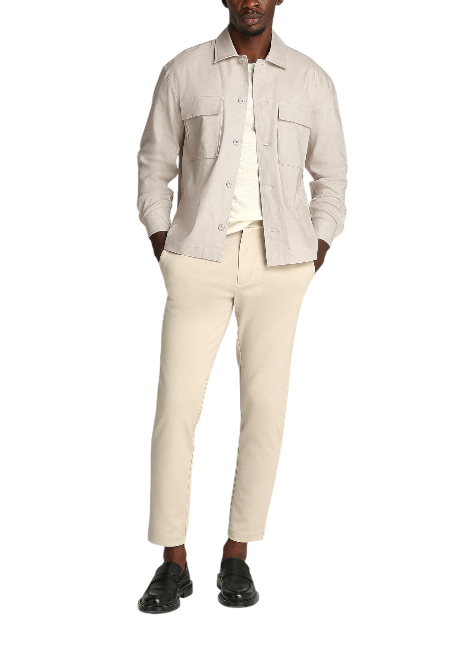 Calvin Klein Chemise homme Chemises — beige