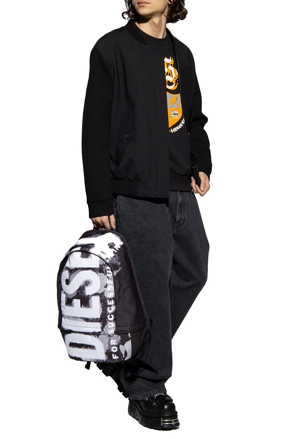 Diesel Sweat homme Sweatshirts — black