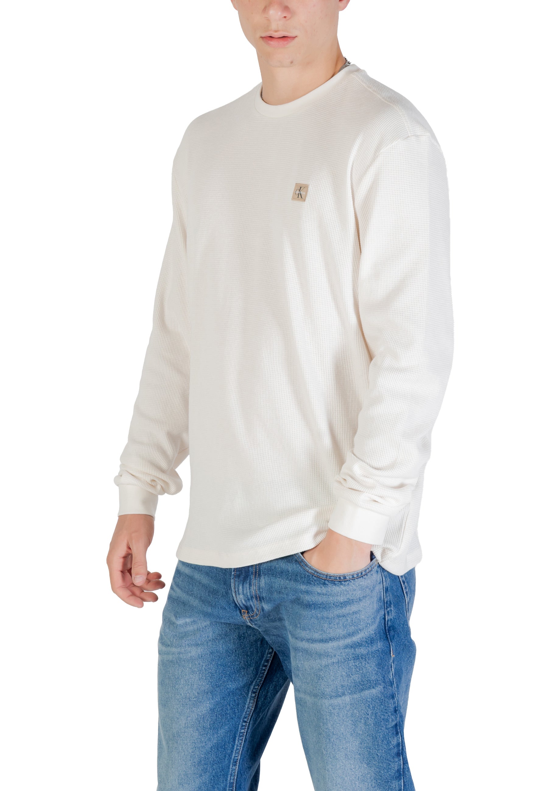 Calvin Klein Jeans Pull homme — white