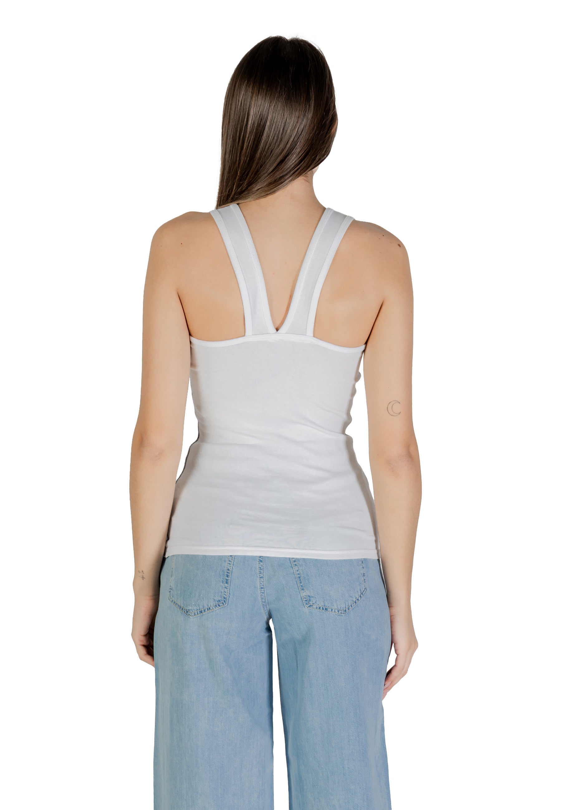 Calvin Klein Jeans Jean femme Debardeurs — white