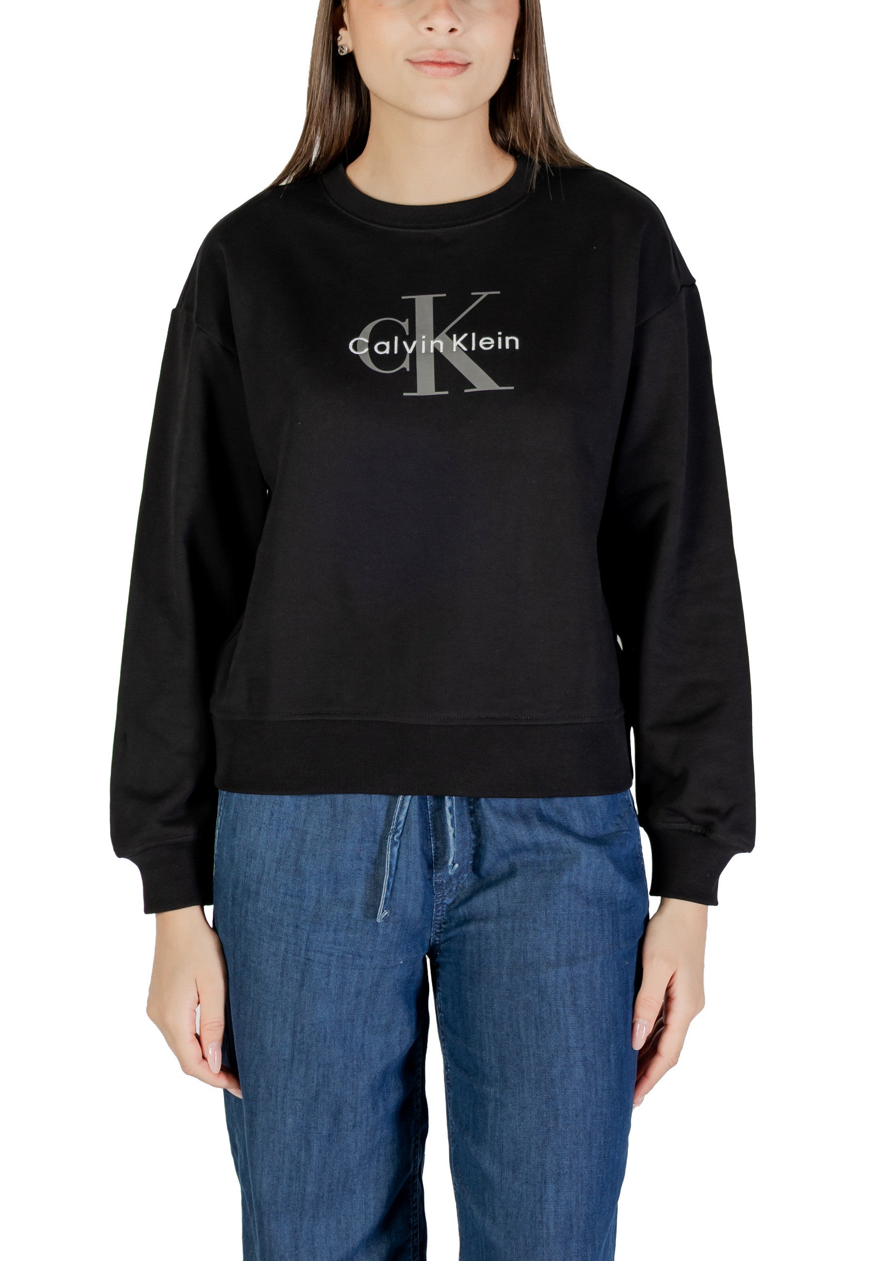 Calvin Klein Jeans Sweat femme Sweatshirts — black