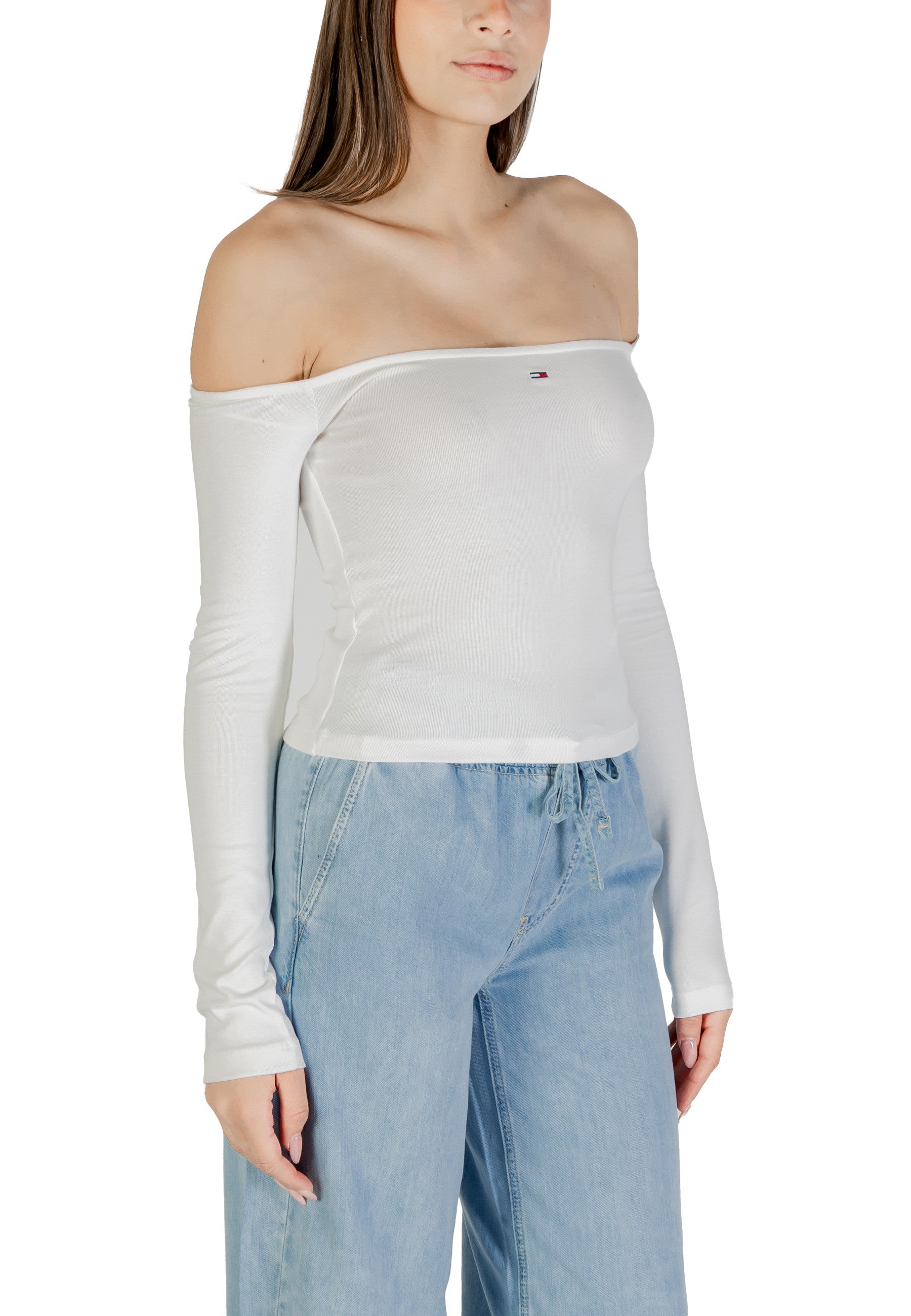 Tommy Hilfiger Jeans Jean femme Tops — white