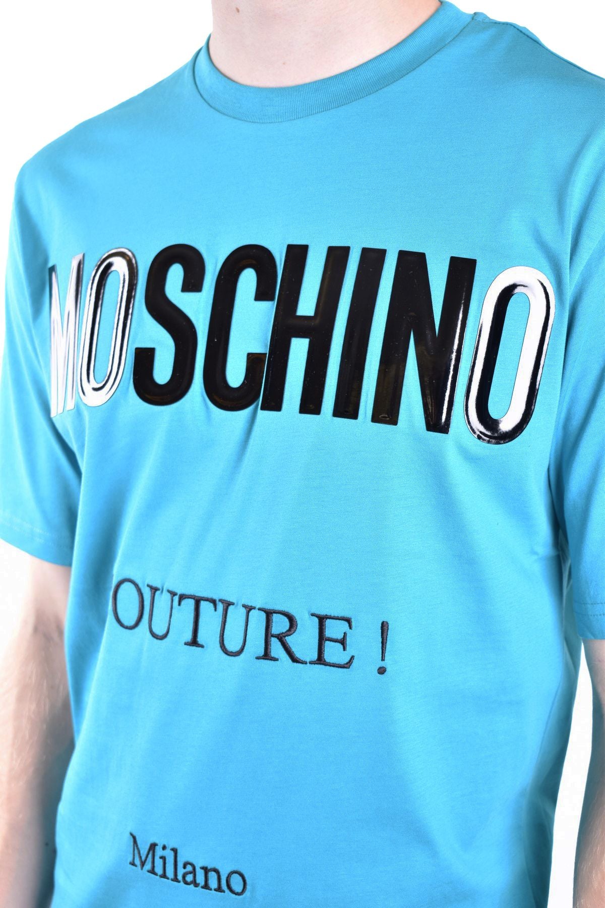 Moschino T-shirt homme — light blue