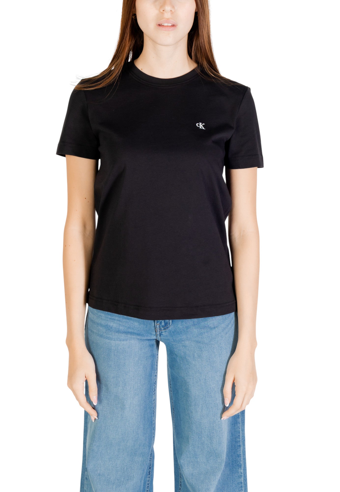 Calvin Klein Jeans T-shirt femme — black