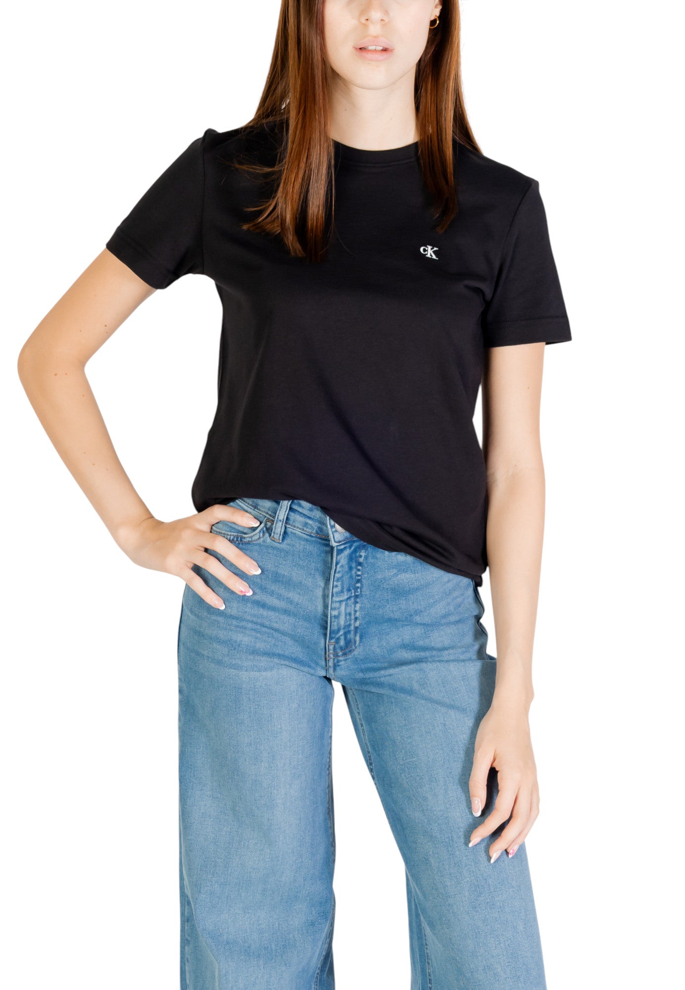 Calvin Klein Jeans T-shirt femme — black